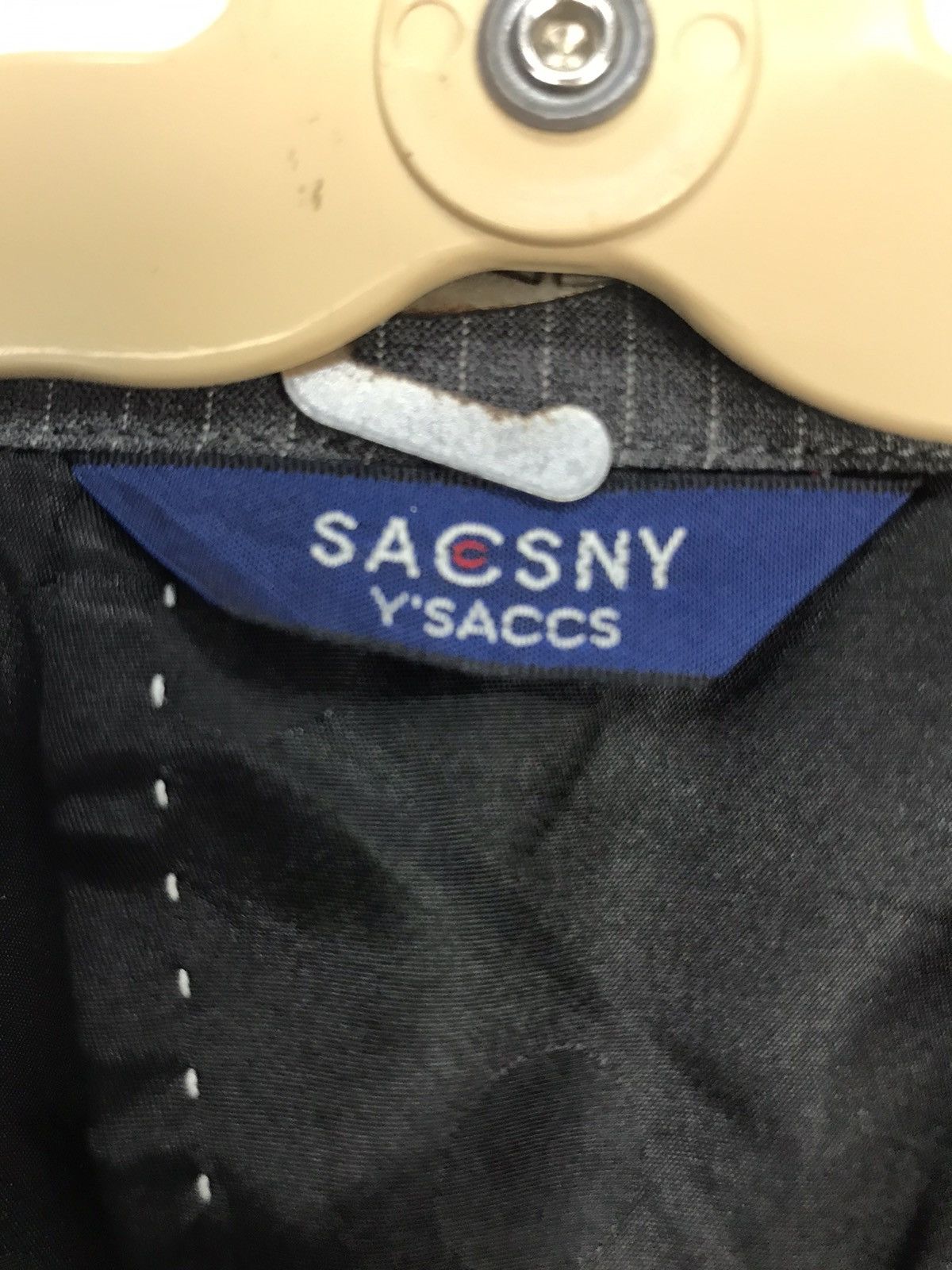 Japanese Brand × Yohji Yamamoto SACSNY Y’SACCS BUTTON UP BLAZER by yohji Yamamoto Size US S / EU 44-46 / 1 - 4 Thumbnail