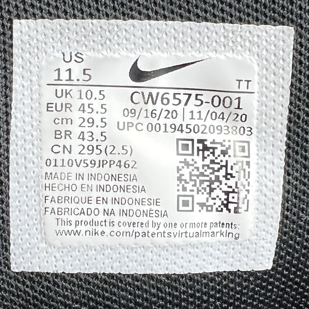 Nike Air Max 95 'Evolution Of Icons' Size US 11.5 / EU 44-45 - 11 Thumbnail