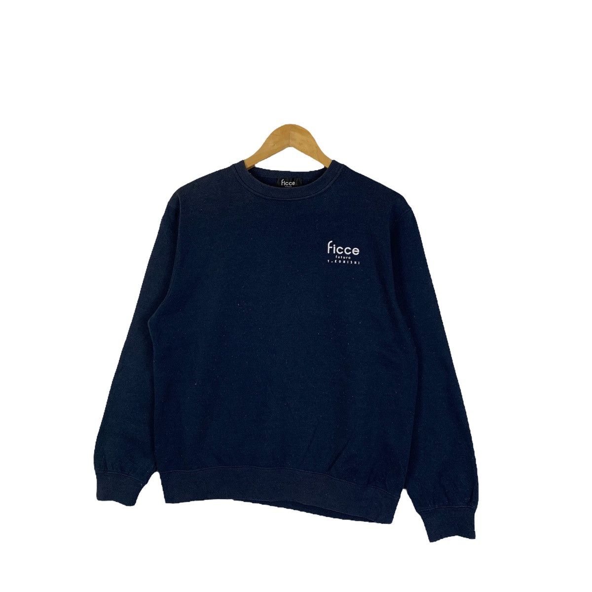 Japanese Brand × Vintage × Yoshiyuki Konishi FICCE Yoshiyuki Konishi Japanese Brand Sweatshirt Pullover Size US L / EU 52-54 / 3 - 3 Thumbnail