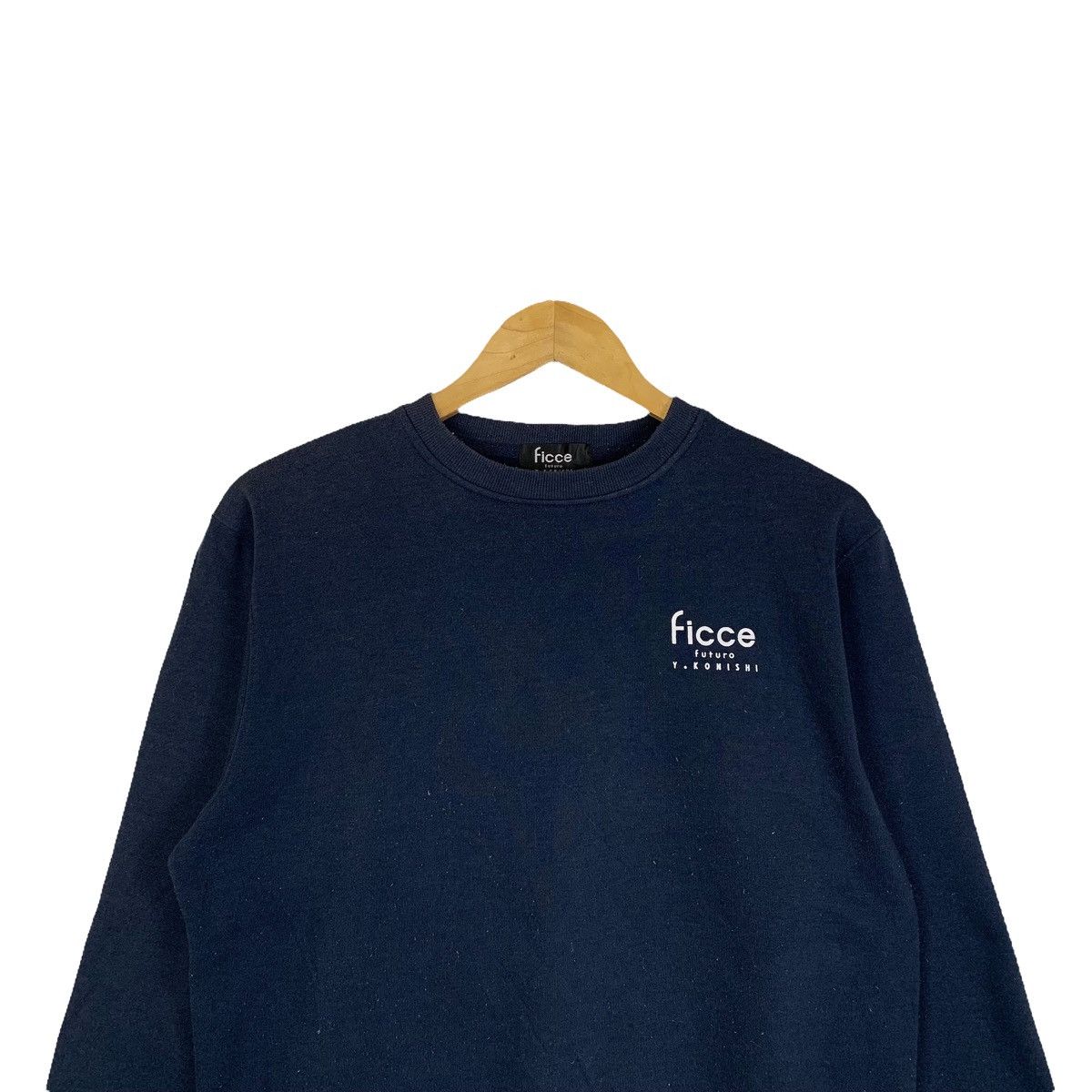 Japanese Brand × Vintage × Yoshiyuki Konishi FICCE Yoshiyuki Konishi Japanese Brand Sweatshirt Pullover Size US L / EU 52-54 / 3 - 4 Thumbnail