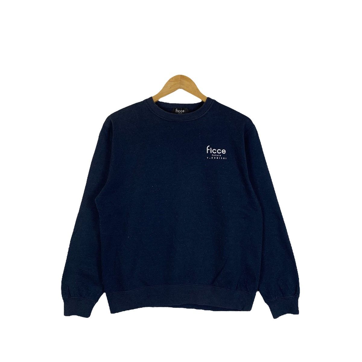 Japanese Brand × Vintage × Yoshiyuki Konishi FICCE Yoshiyuki Konishi Japanese Brand Sweatshirt Pullover Size US L / EU 52-54 / 3 - 1 Thumbnail