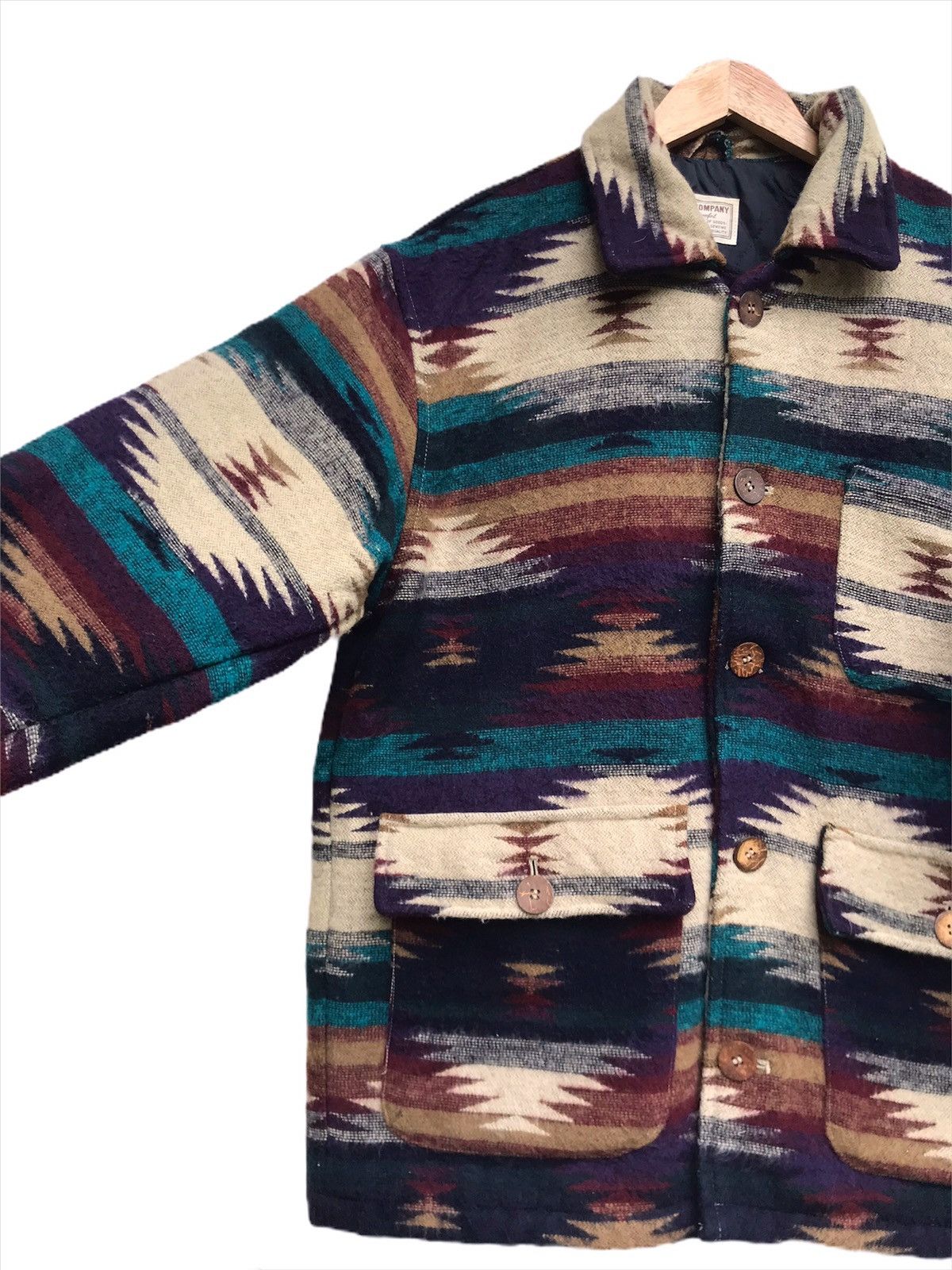 Japanese Brand × Native Polar Fleece Native Navajo Aztec Jacket Size US M / EU 48-50 / 2 - 5 Thumbnail