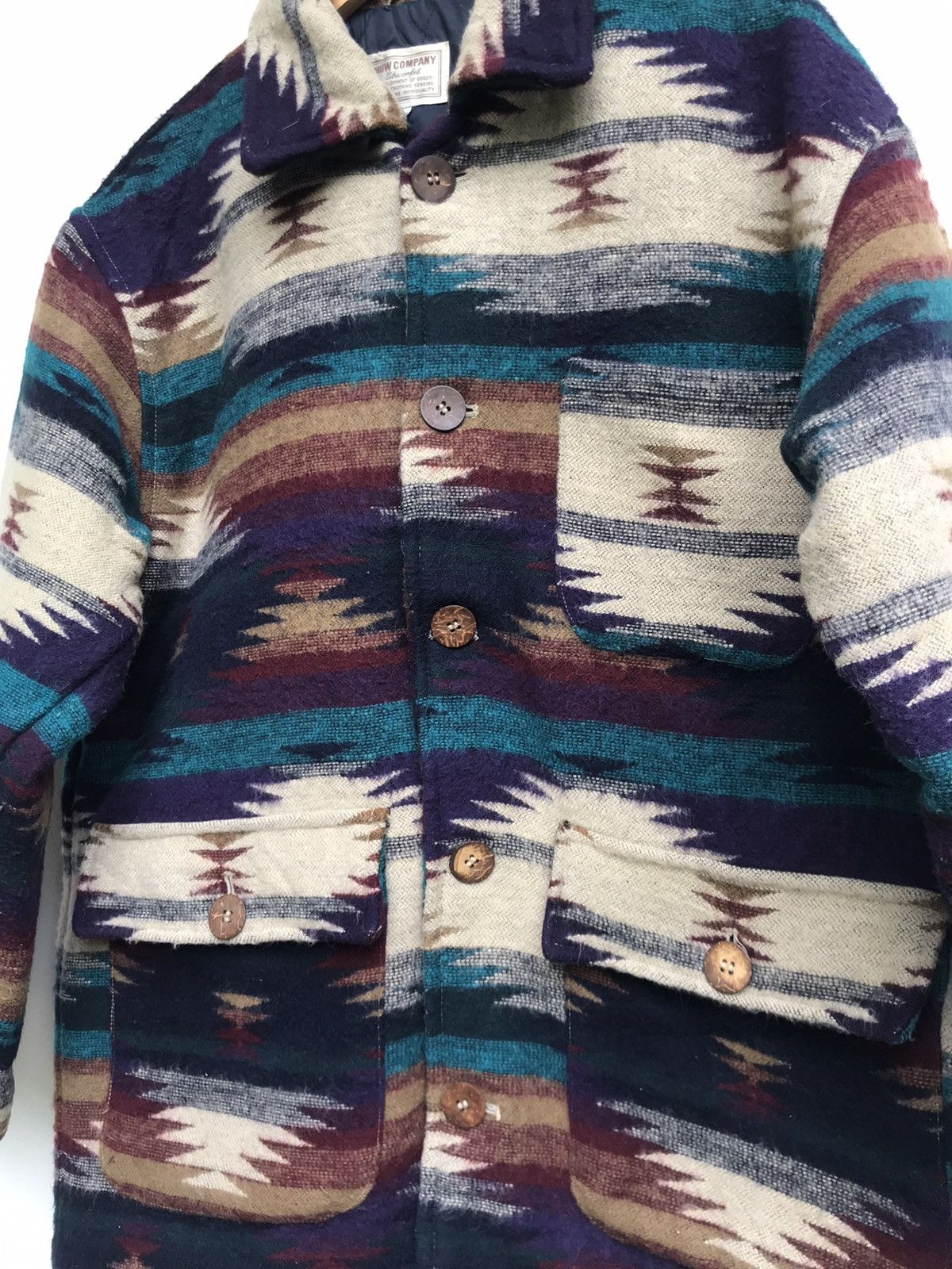 Japanese Brand × Native Polar Fleece Native Navajo Aztec Jacket Size US M / EU 48-50 / 2 - 8 Thumbnail
