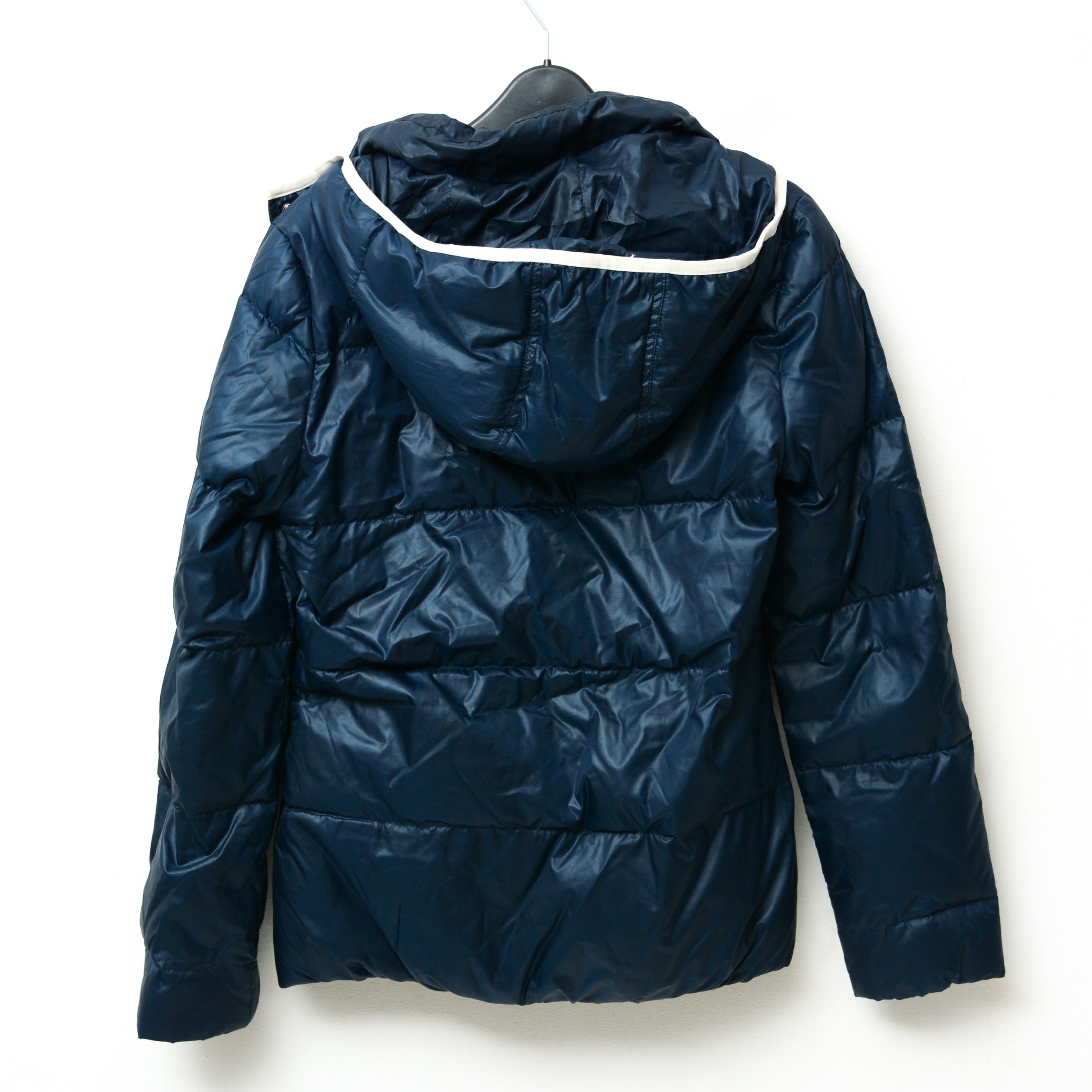 Adidas Down Jacket Women S Puffer Padded EU 36 Winter Coat Hooded Size XS / US 0-2 / IT 36-38 - 3 Thumbnail