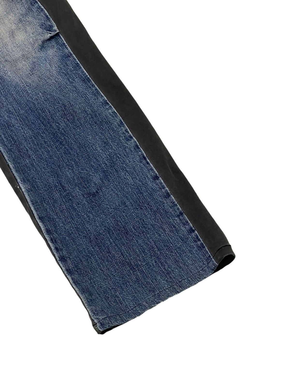 Japanese Brand Slim Stretch Jeans Cook Jeans Two Tones 4🟦6 Size US 35 - 4 Thumbnail