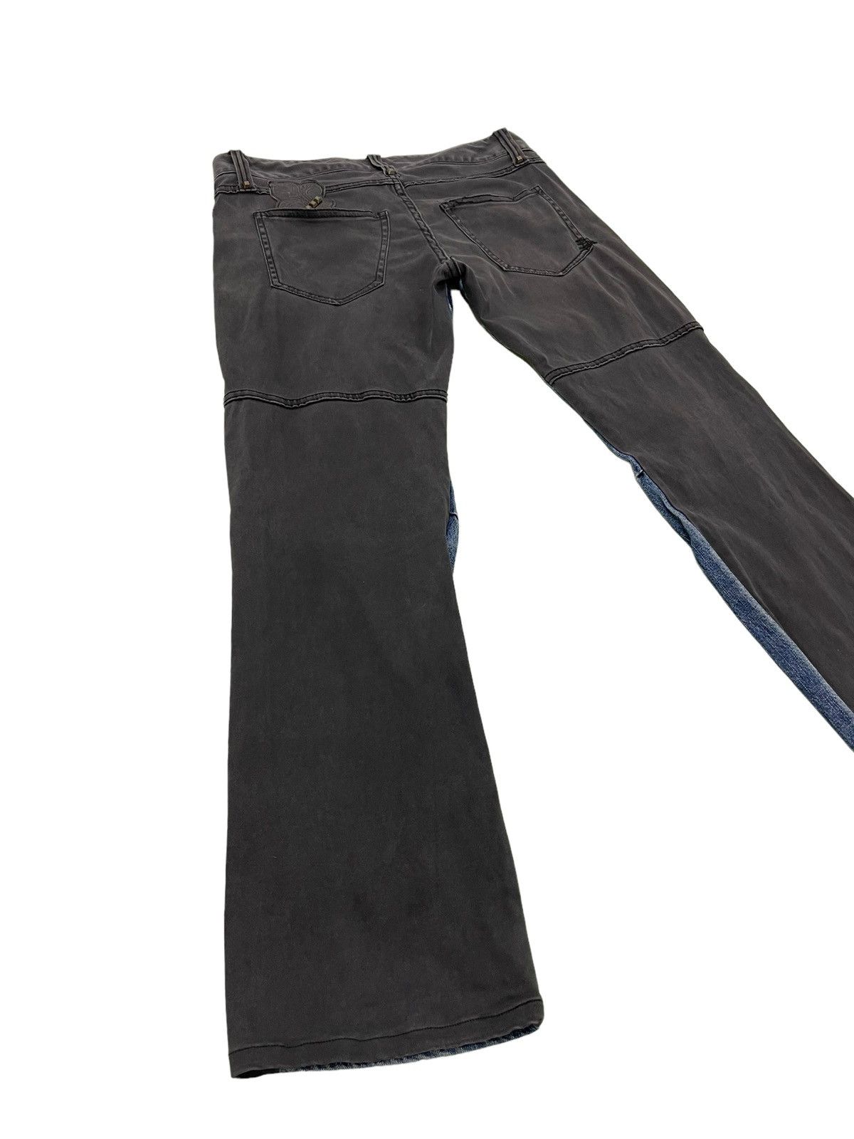 Japanese Brand Slim Stretch Jeans Cook Jeans Two Tones 4🟦6 Size US 35 - 13 Thumbnail