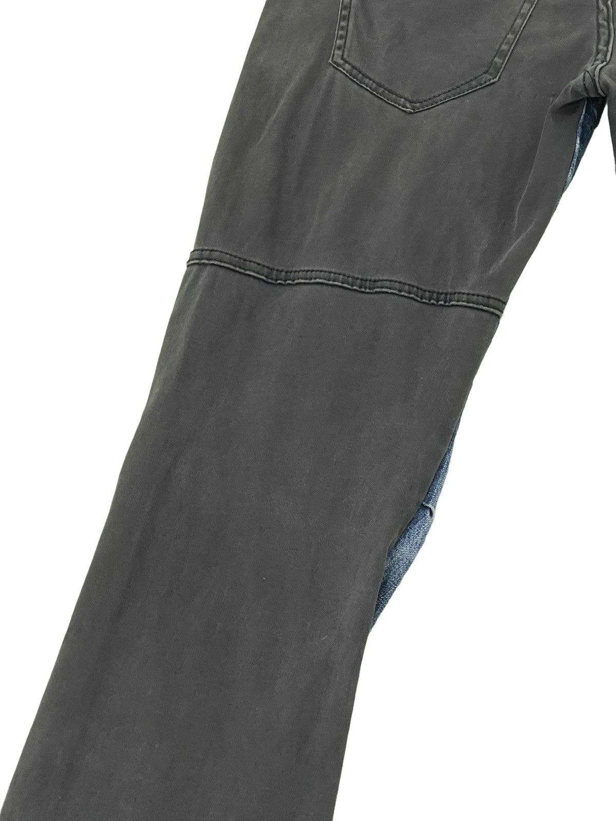 Japanese Brand Slim Stretch Jeans Cook Jeans Two Tones 4🟦6 Size US 35 - 17 Thumbnail