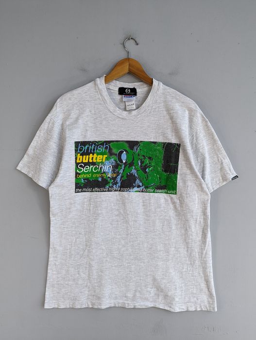Vintage 🔥RARE🔥Vintage Goodenough British Butter Serchin T-shirt