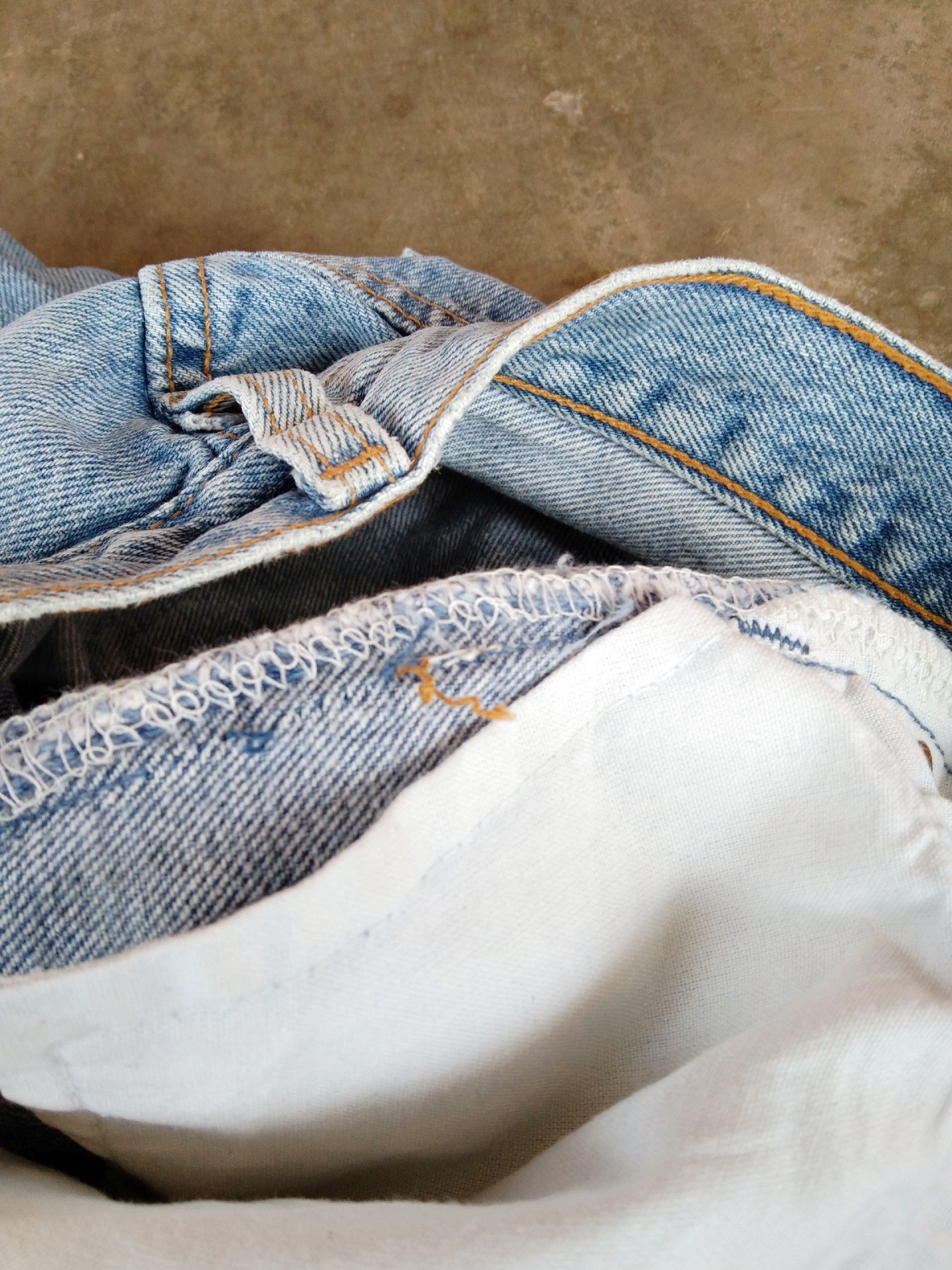 Levi's 90s Vintage Levi's 501 Made In USA Distressed Jeans 28x32 Size US 28 / EU 44 - 9 Thumbnail