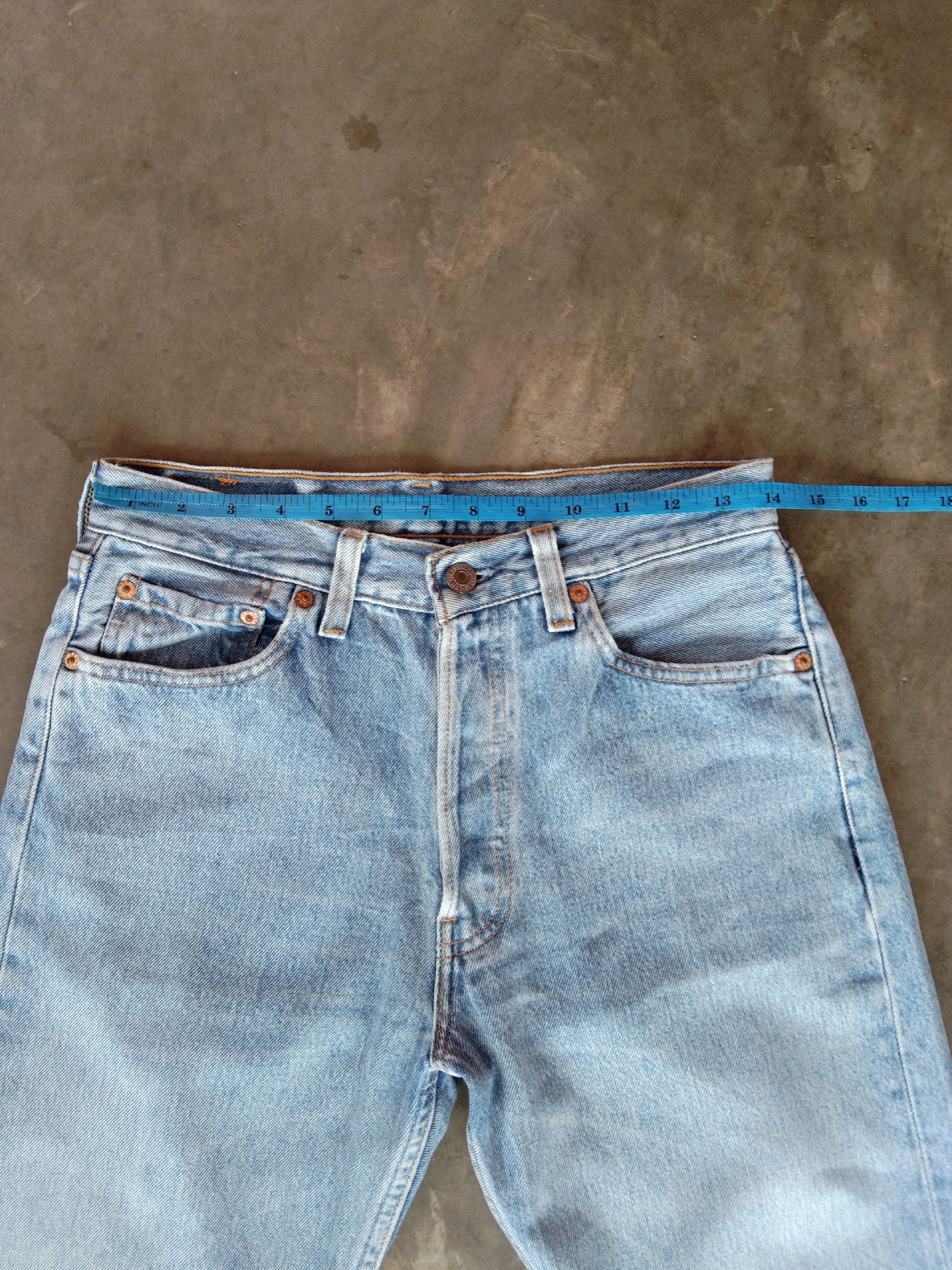 Levi's 90s Vintage Levi's 501 Made In USA Distressed Jeans 28x32 Size US 28 / EU 44 - 5 Thumbnail