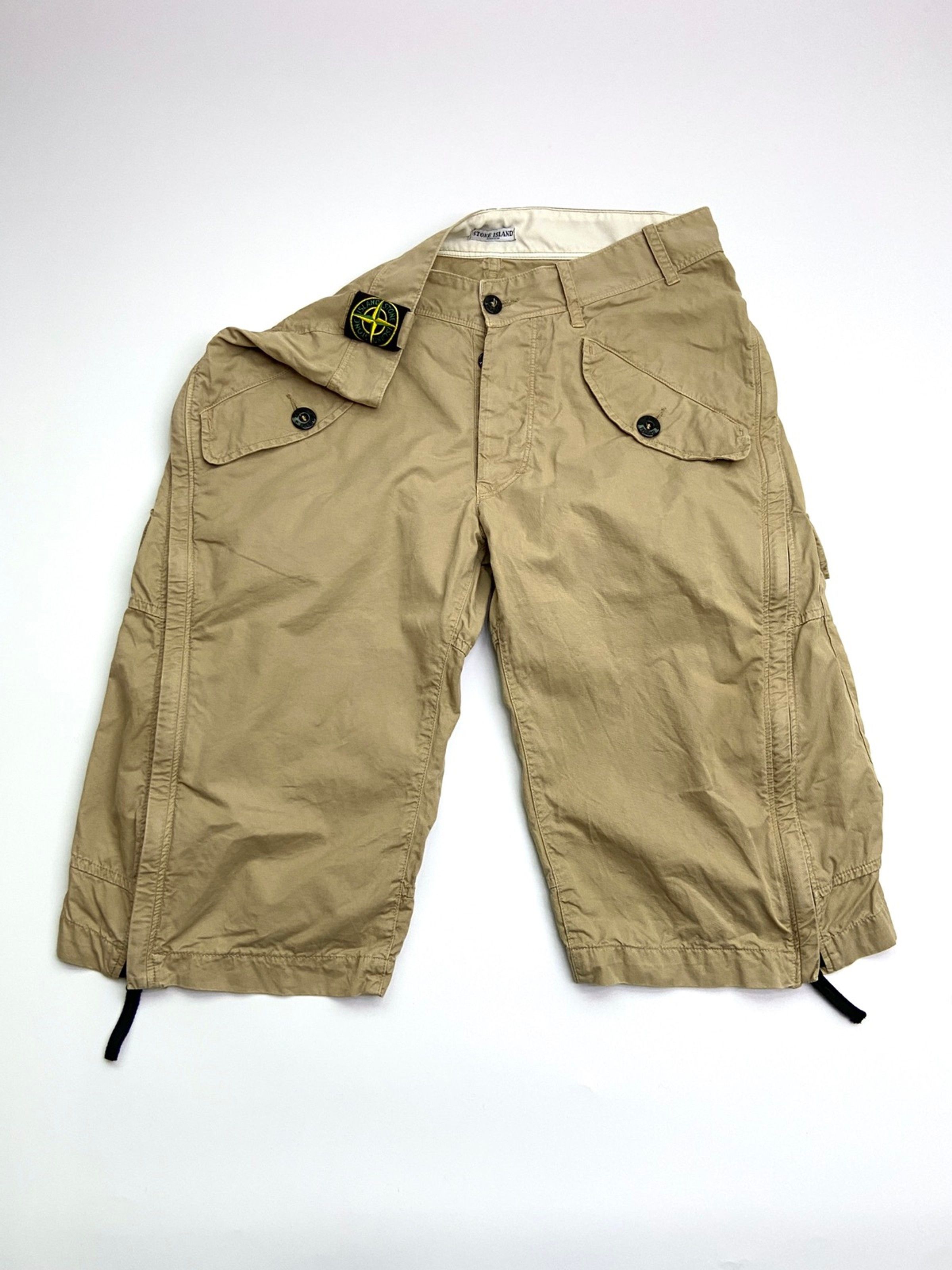 Stone Island ★0% TAX★ ARCHIVE SS’07 TRANSFORMER CARGO SHORTS Size US 31 - 2 Thumbnail