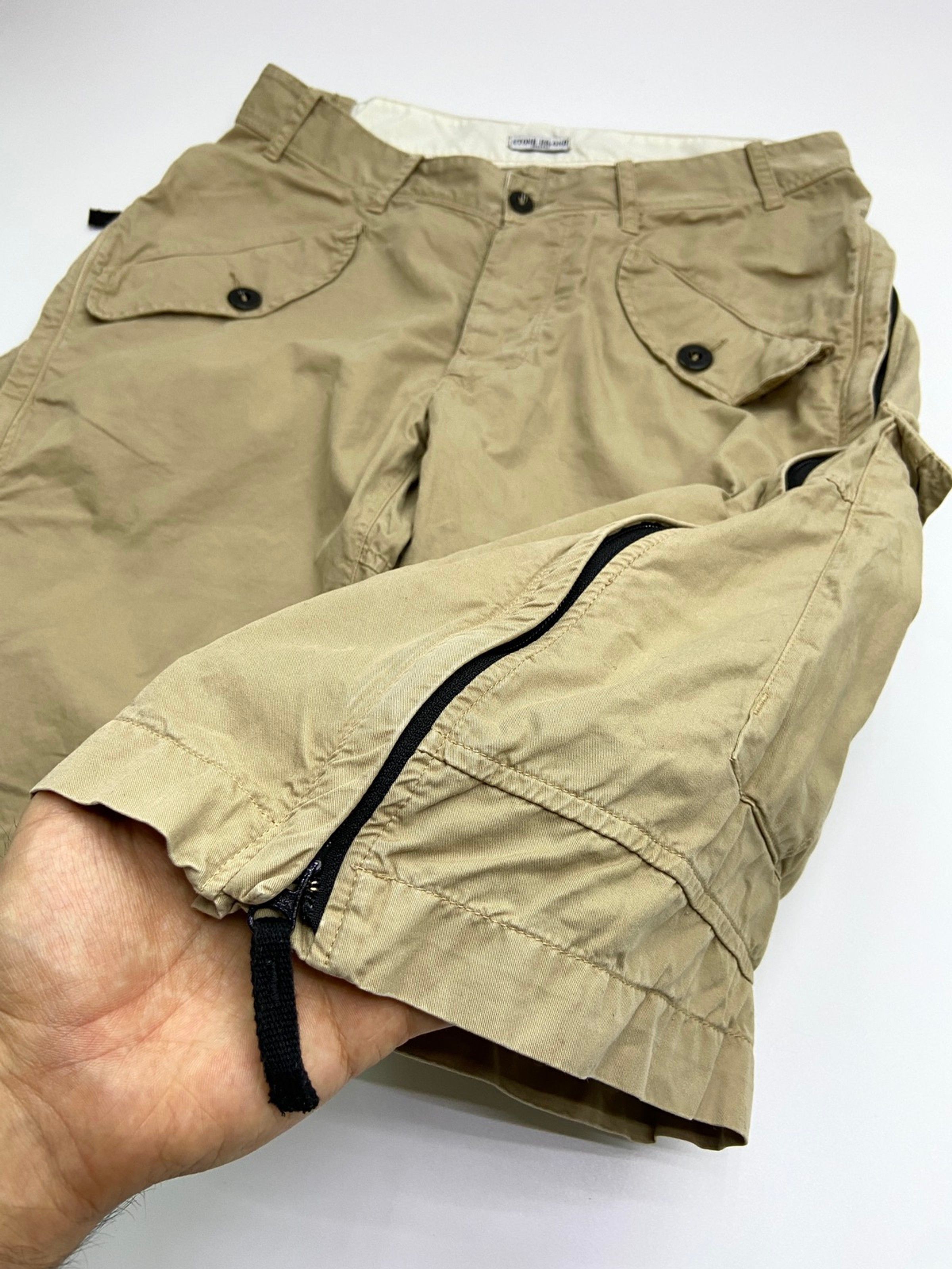 Stone Island ★0% TAX★ ARCHIVE SS’07 TRANSFORMER CARGO SHORTS Size US 31 - 4 Thumbnail