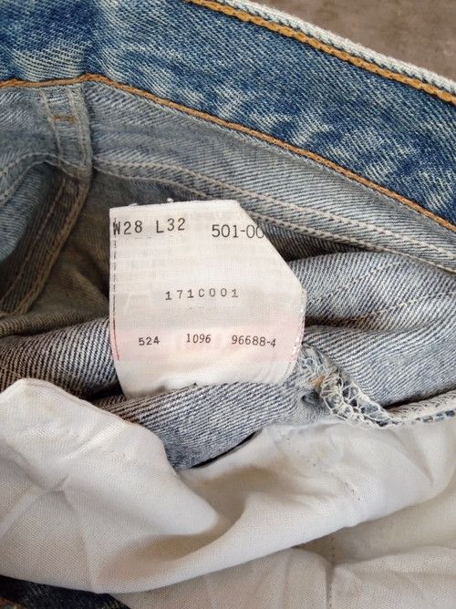 Levi's 90s Vintage Levi's 501 Made In USA Distressed Jeans 27x29.5 Size US 27 - 10 Thumbnail