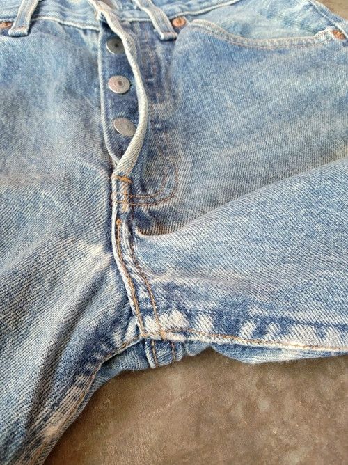 Levi's 90s Vintage Levi's 501 Made In USA Distressed Jeans 27x29.5 Size US 27 - 7 Thumbnail