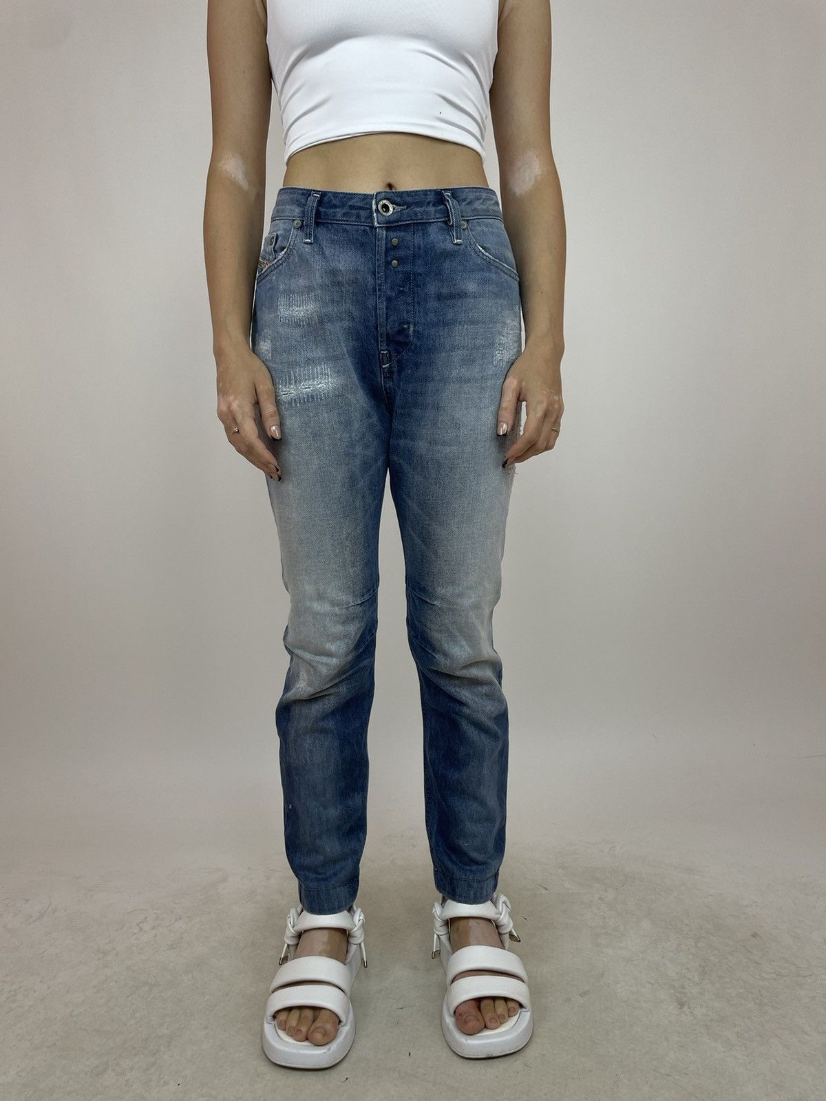 Diesel × Vintage Diesel Easy relaxed-Boyfriend Womens jeans W26 L32 Size 26" / US 2 / IT 38 - 2 Thumbnail