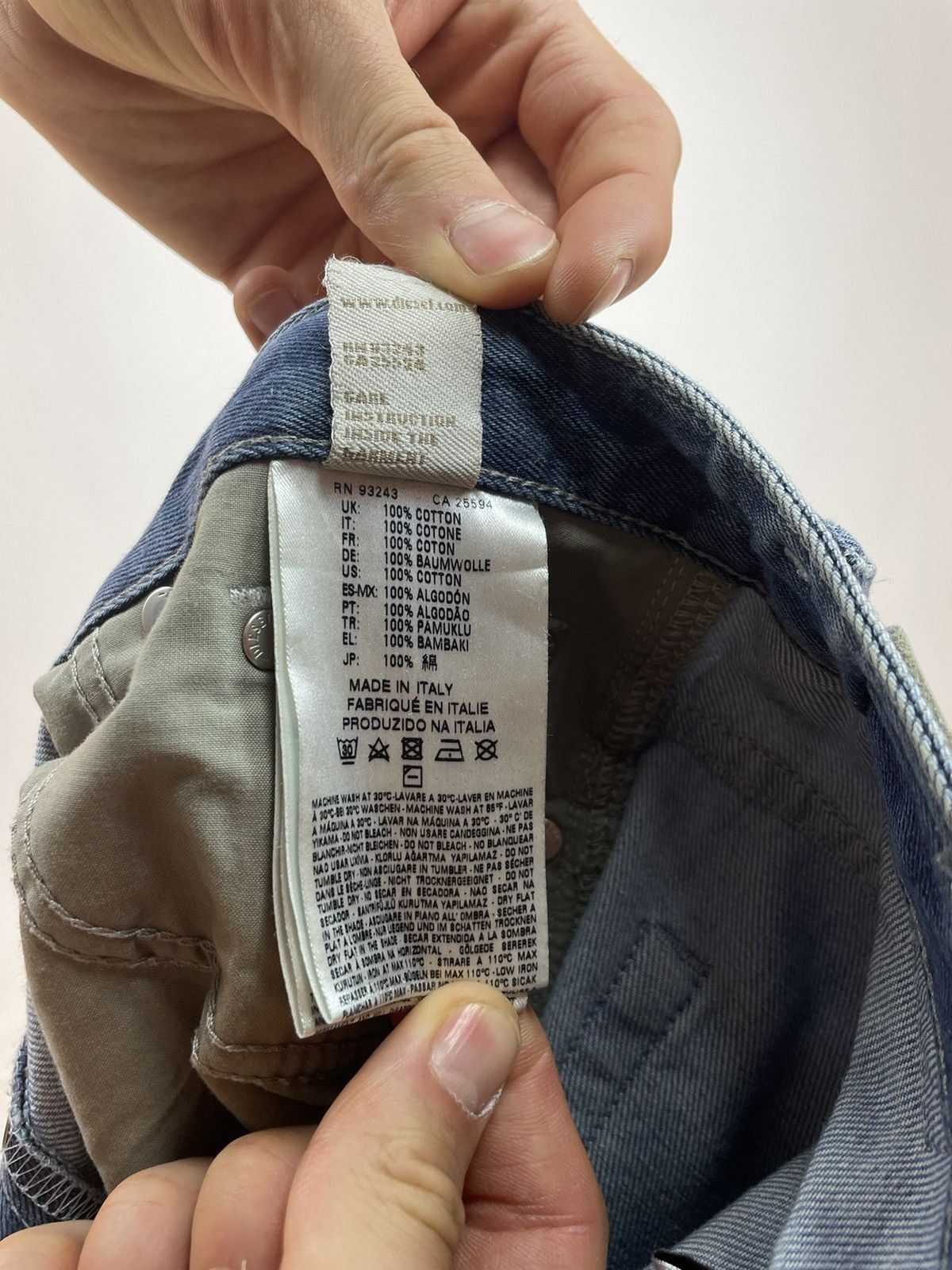 Diesel × Vintage Diesel Easy relaxed-Boyfriend Womens jeans W26 L32 Size 26" / US 2 / IT 38 - 14 Thumbnail