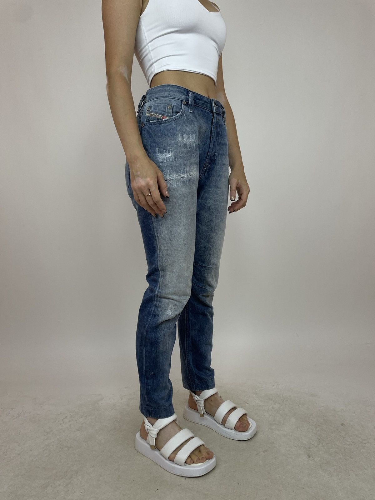 Diesel × Vintage Diesel Easy relaxed-Boyfriend Womens jeans W26 L32 Size 26" / US 2 / IT 38 - 5 Thumbnail