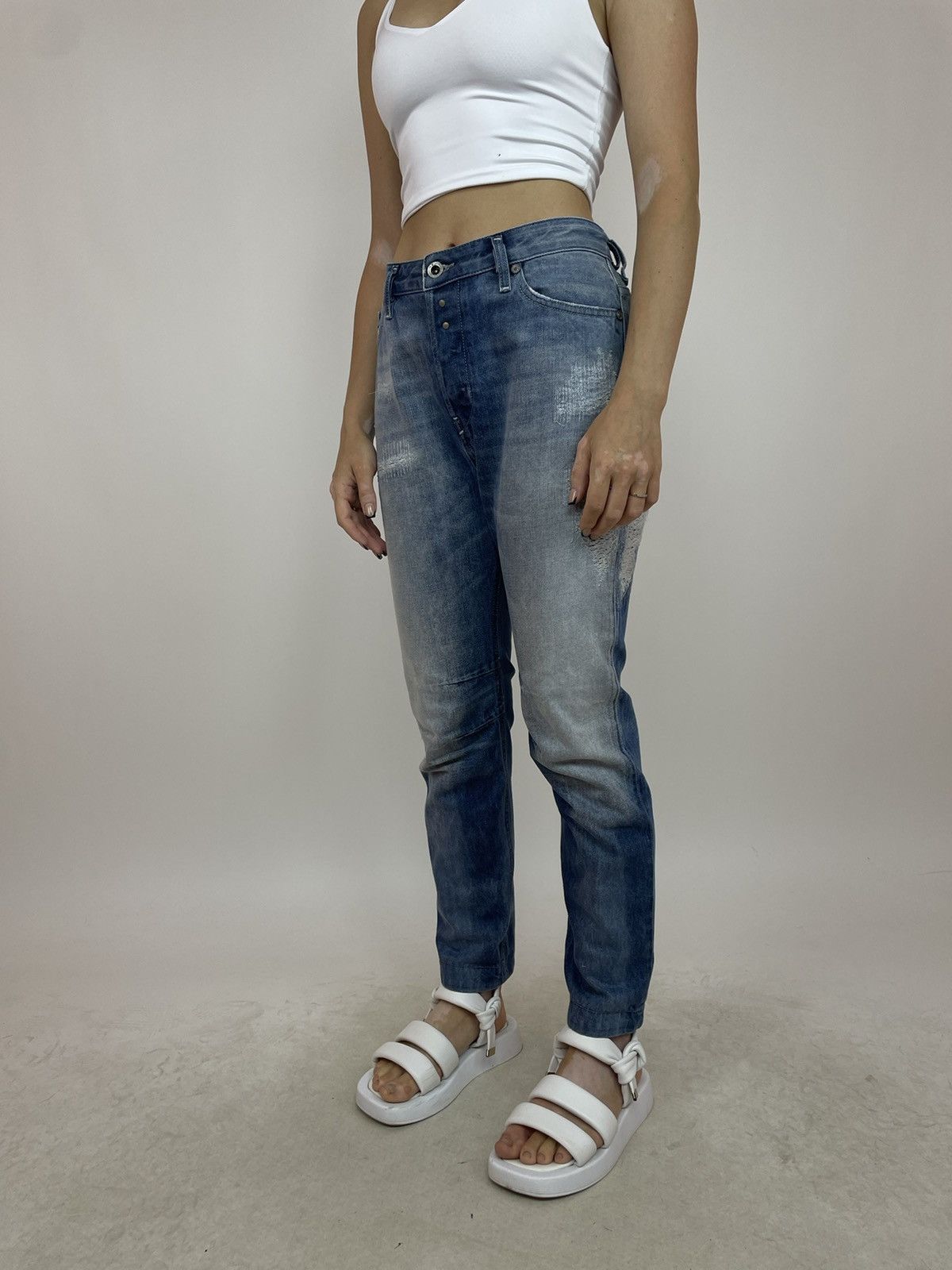 Diesel × Vintage Diesel Easy relaxed-Boyfriend Womens jeans W26 L32 Size 26" / US 2 / IT 38 - 4 Thumbnail