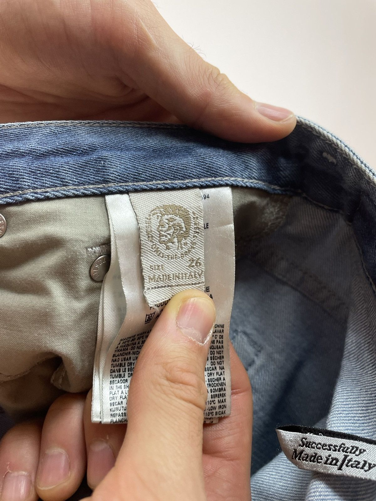 Diesel × Vintage Diesel Easy relaxed-Boyfriend Womens jeans W26 L32 Size 26" / US 2 / IT 38 - 13 Thumbnail