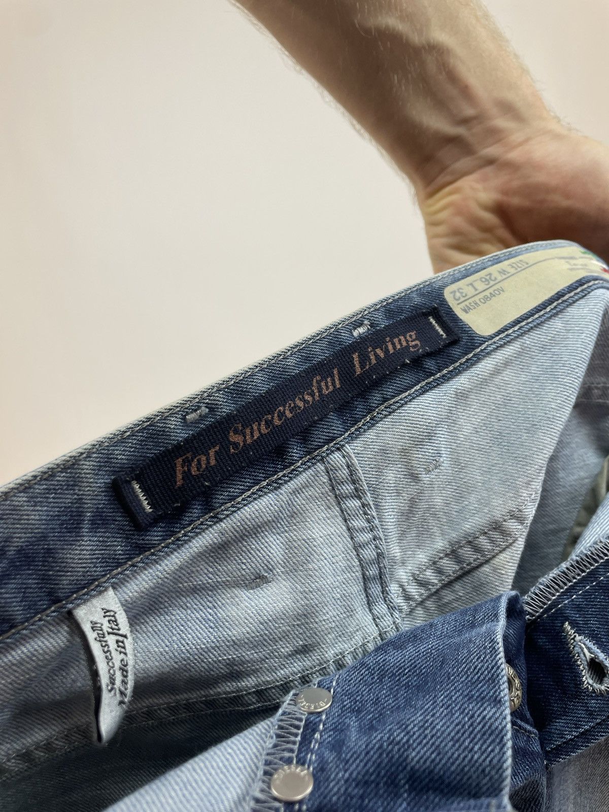 Diesel × Vintage Diesel Easy relaxed-Boyfriend Womens jeans W26 L32 Size 26" / US 2 / IT 38 - 11 Thumbnail