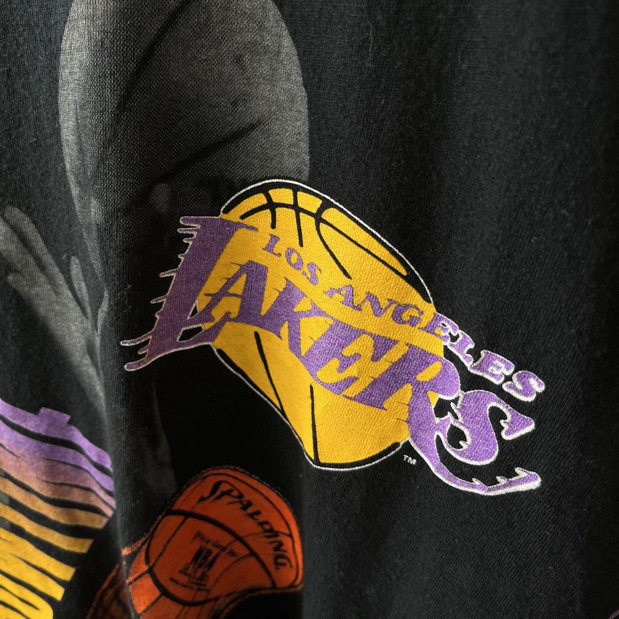 NBA VINTAGE 1991 SALEM ALL OVER LAKERS AERIAL ASSAULT TEE SHIRT Size US XL / EU 56 / 4 - 5 Thumbnail