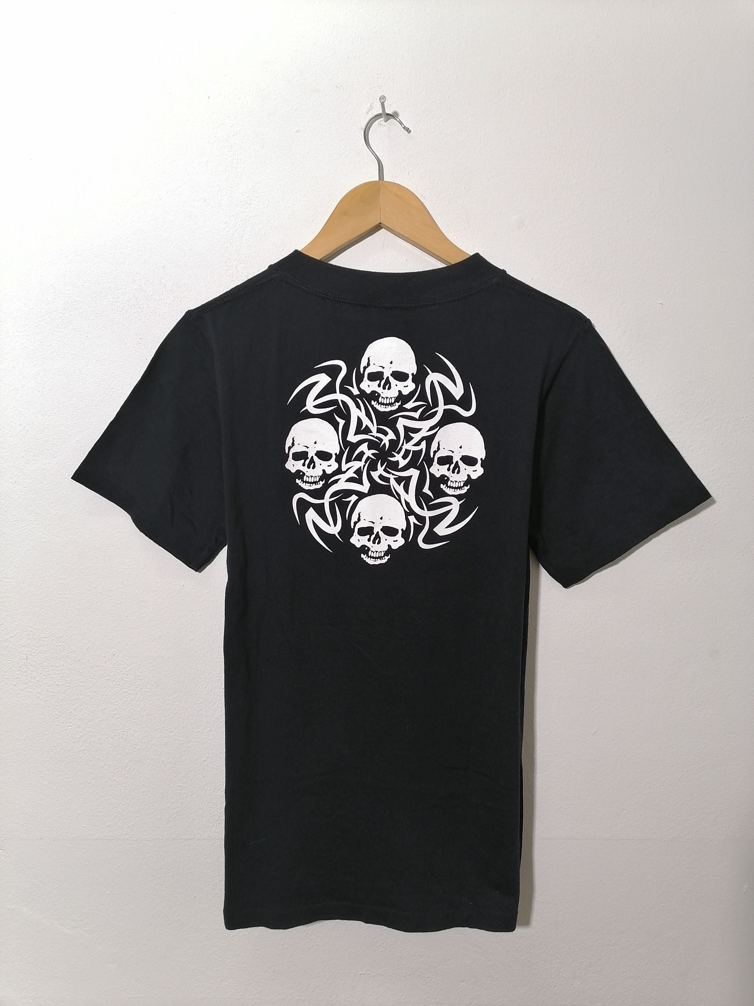 Hot Leathes Men's Tibal Skull T-Shit Black Men's X… - Gem