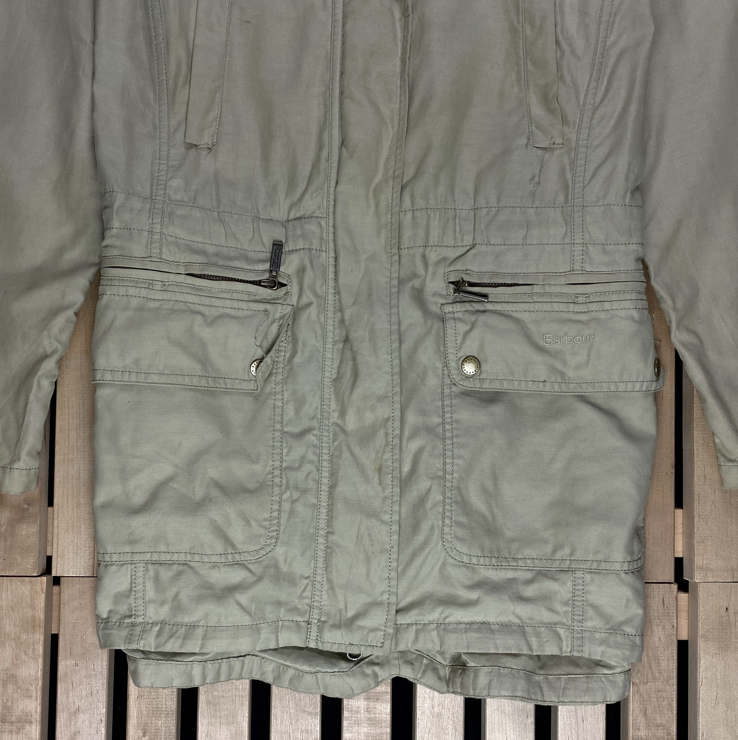 Barbour Women’s Jacket Barbour Asiatic Lily Parka Size US 16 UK 18 Size XXL / US 16-18 / IT 52-54 - 3 Thumbnail