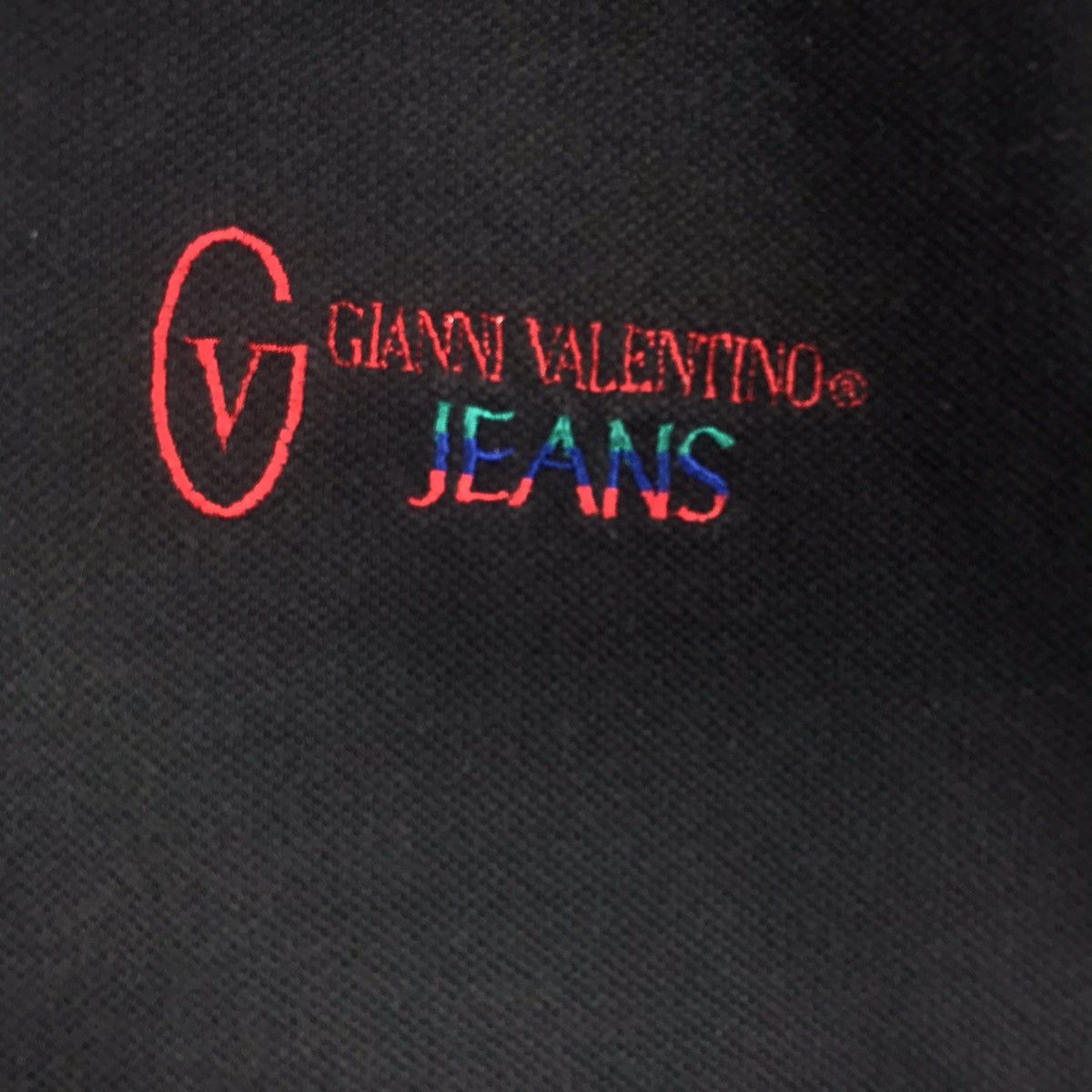 Vintage GIANNI VALENTINO JEANS Italy Embroidered Collar T Shirt Size US S / EU 44-46 / 1 - 4 Thumbnail