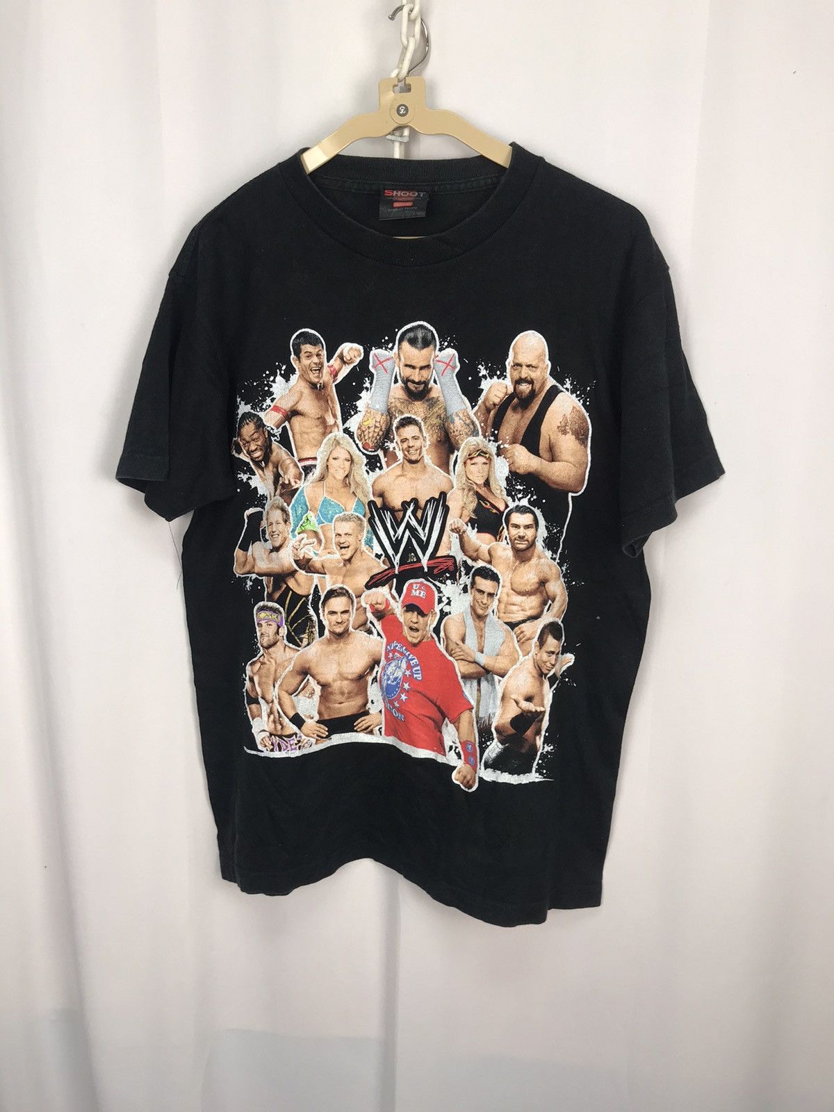 Band Tees × WWE Wwe wrestling stars Yokohama tour printed tshirt by shoot Size US M / EU 48-50 / 2 - 6 Thumbnail