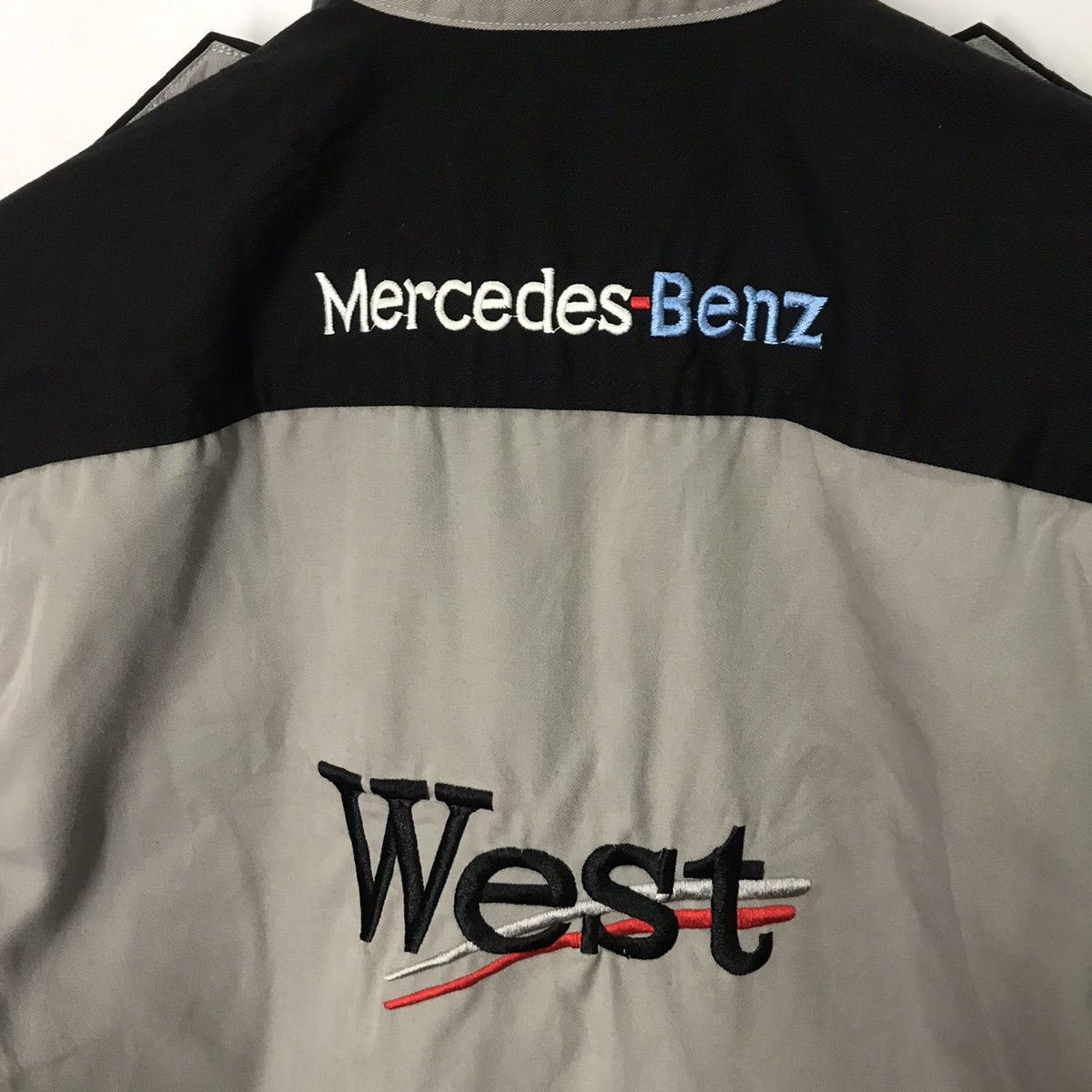 Sports Specialties × Vintage Mercedes Benz x West racing uniform button up shirt Size US M / EU 48-50 / 2 - 5 Thumbnail