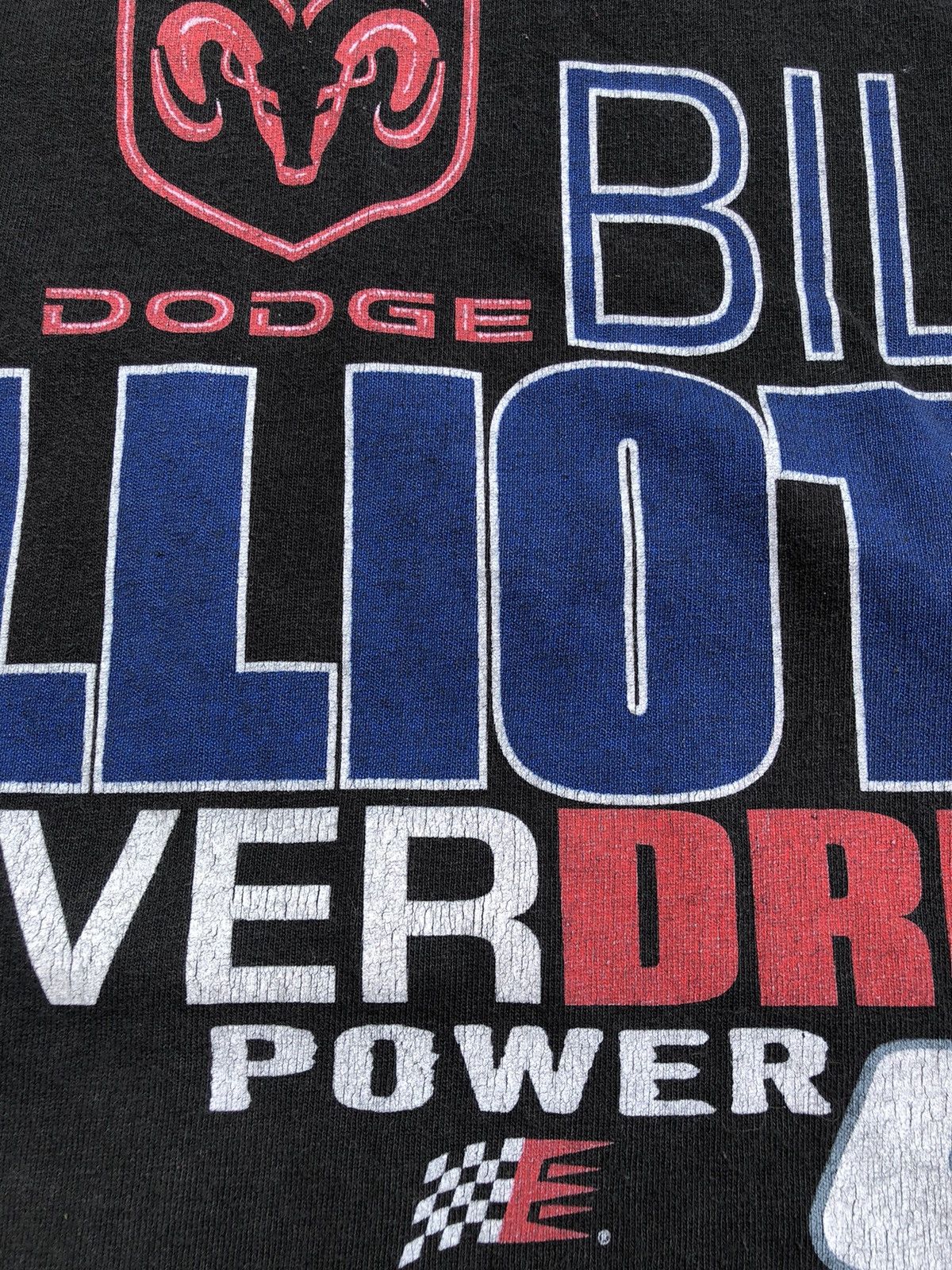 NASCAR Vintage 2003 NASCAR Bill Elliott Dodge The Feel Power Tee Size US XL / EU 56 / 4 - 9 Thumbnail