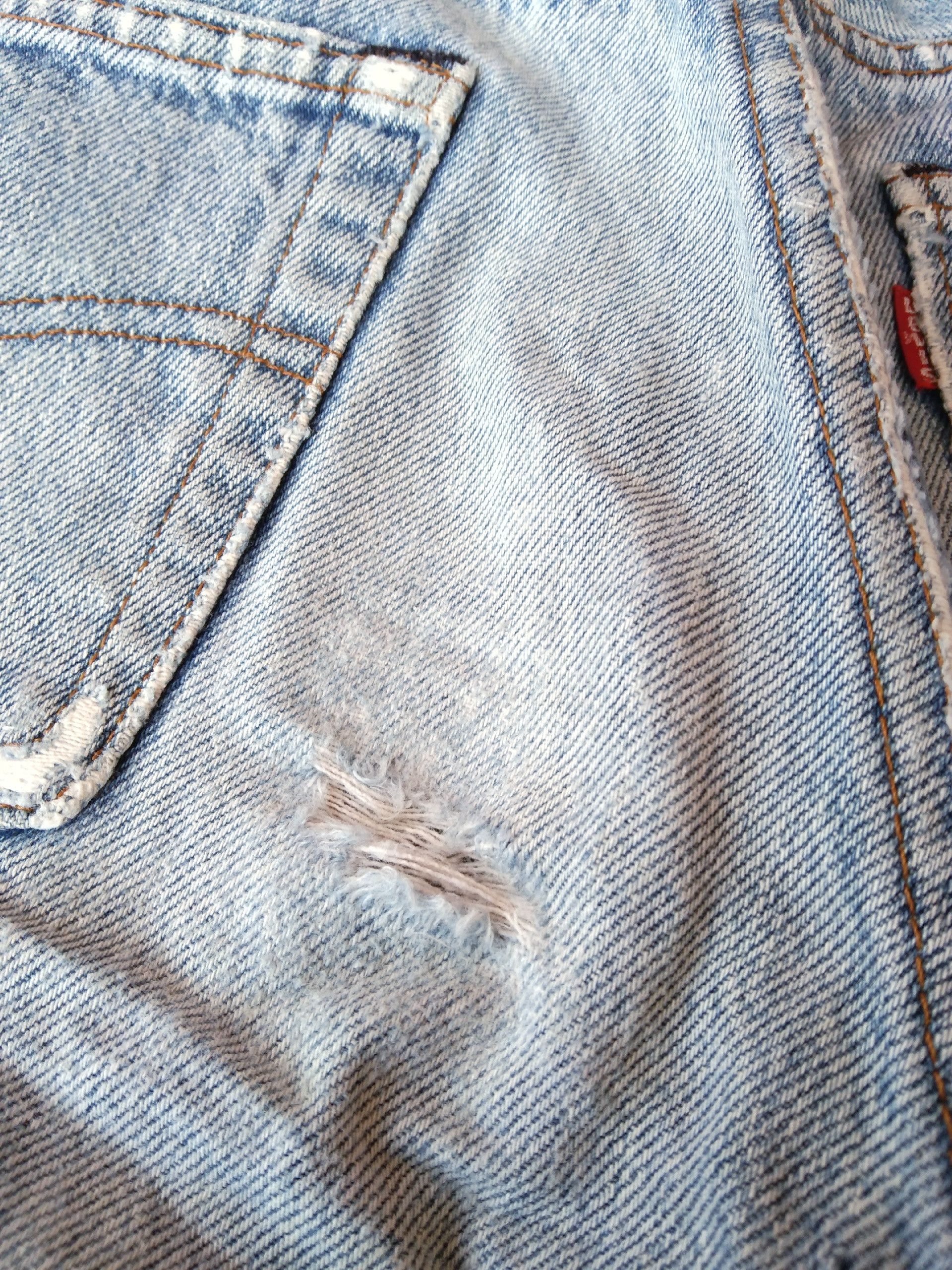 Levi's 80s Vintage Levi's 501 Made In USA Distressed Jeans 27x28 Size US 27 - 5 Thumbnail