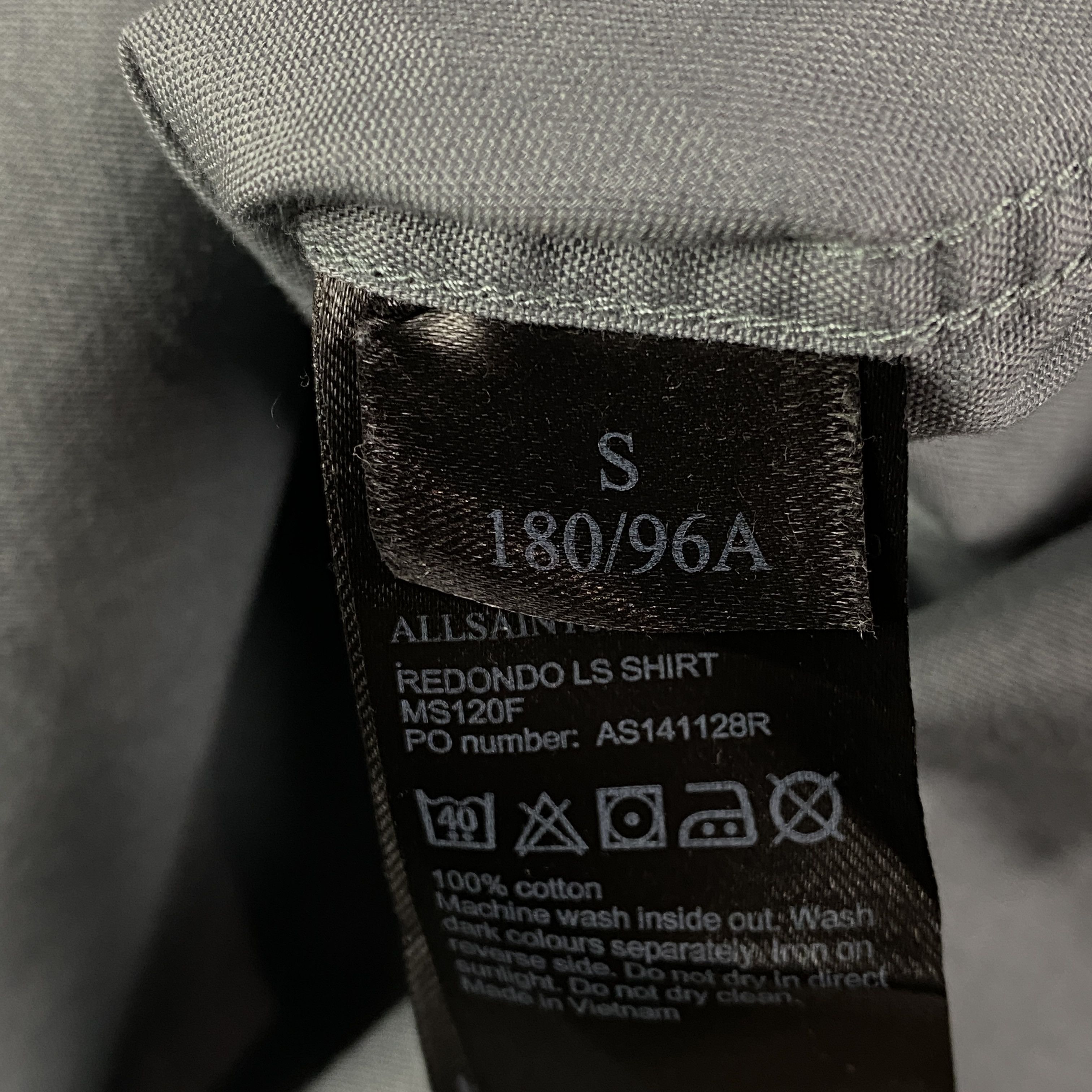 Allsaints Men’s Shirt Long Sleeve Allsaints Size S Size US S / EU 44-46 / 1 - 5 Thumbnail