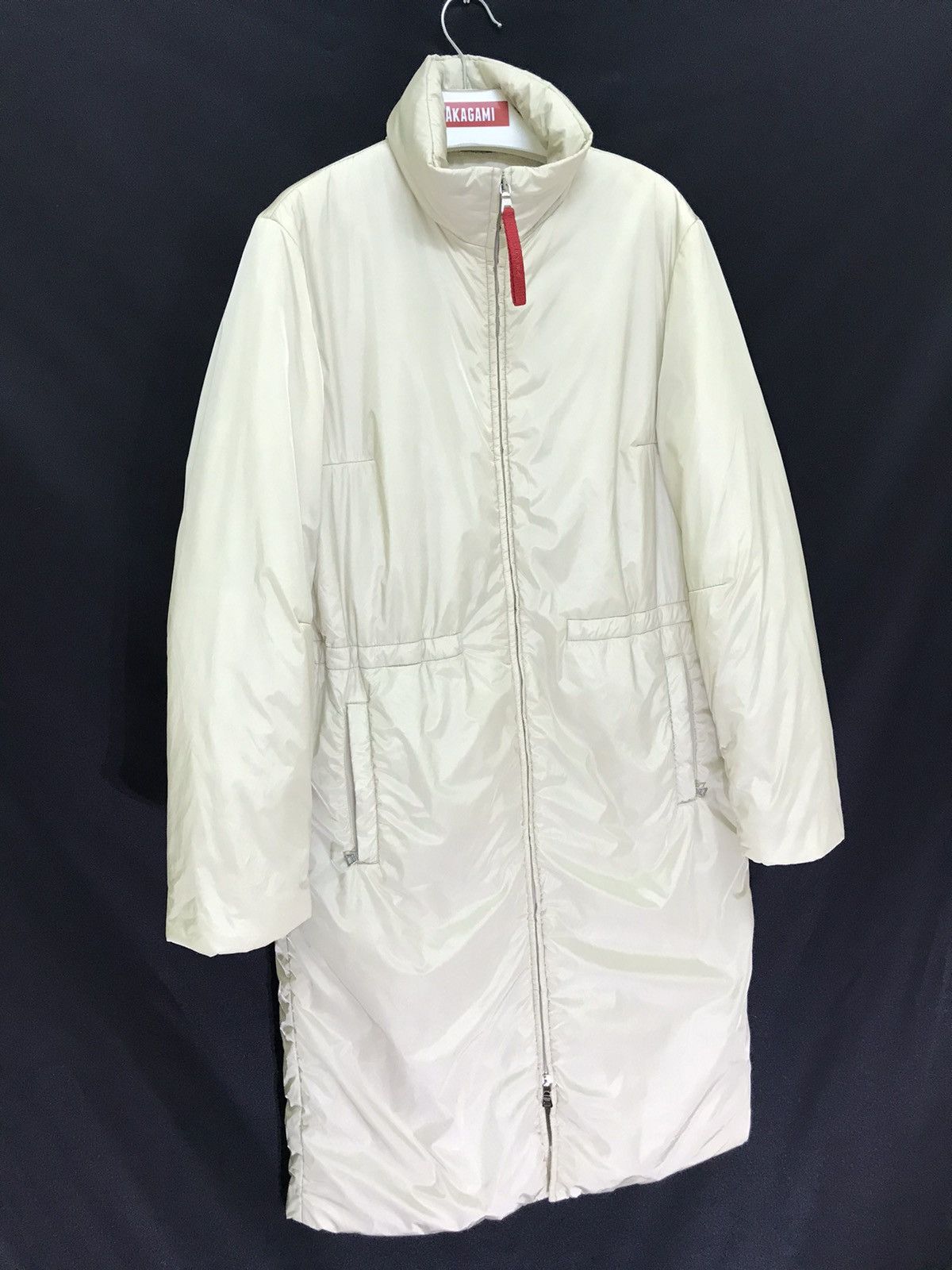 Designer × Prada 💖Prada Nylon Padding Long Zipped Jacket Size US M / EU 48-50 / 2 - 2 Thumbnail