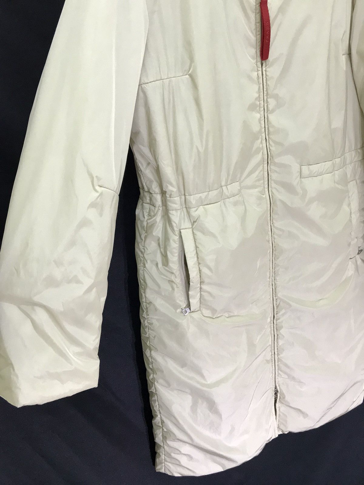 Designer × Prada 💖Prada Nylon Padding Long Zipped Jacket Size US M / EU 48-50 / 2 - 4 Thumbnail