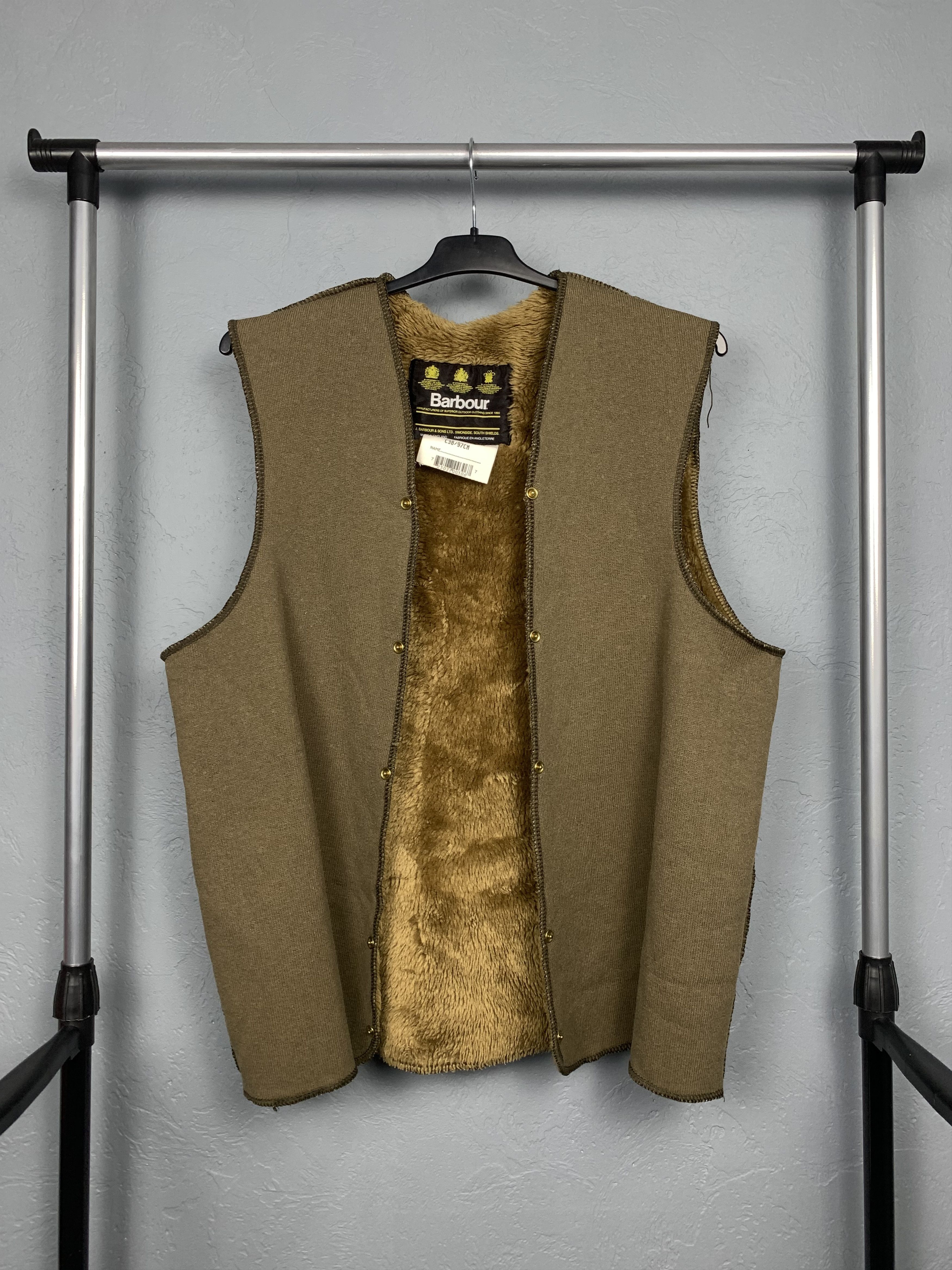 Barbour Barbour Vintage Mens Vest Pile Lining Size US M / EU 48-50 / 2 - 1 Thumbnail