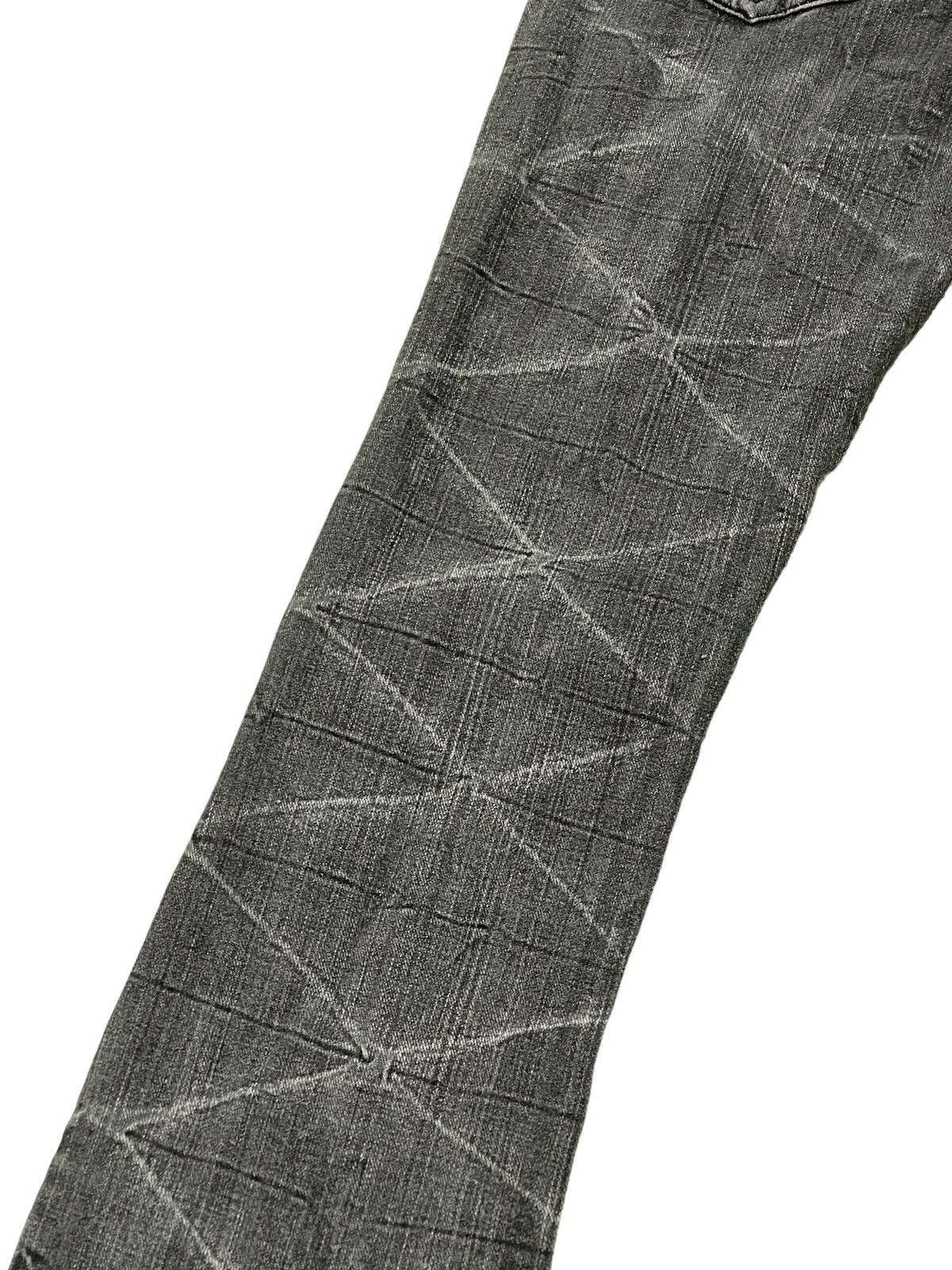 Japanese Brand Flare Jeans Sortisso Barb Wire Curv Leg Low Rise Denim 4🟦6 Size US 31 - 6 Thumbnail