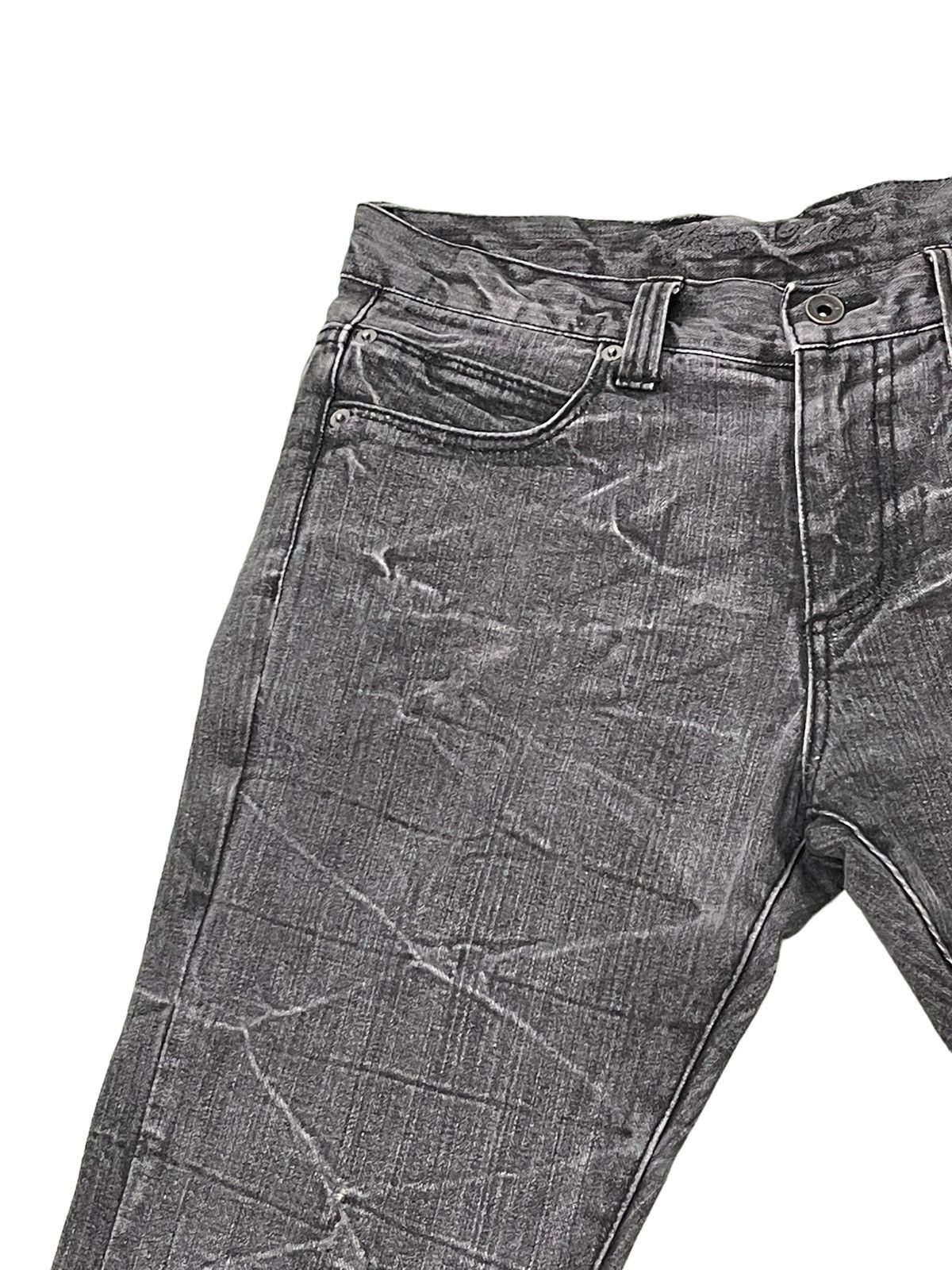 Japanese Brand Flare Jeans Sortisso Barb Wire Curv Leg Low Rise Denim 4🟦6 Size US 31 - 18 Thumbnail