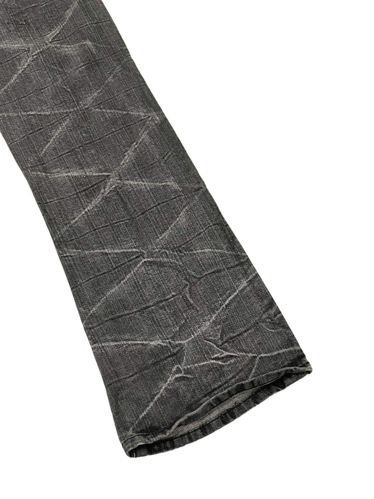 Japanese Brand Flare Jeans Sortisso Barb Wire Curv Leg Low Rise Denim 4🟦6 Size US 31 - 4 Thumbnail