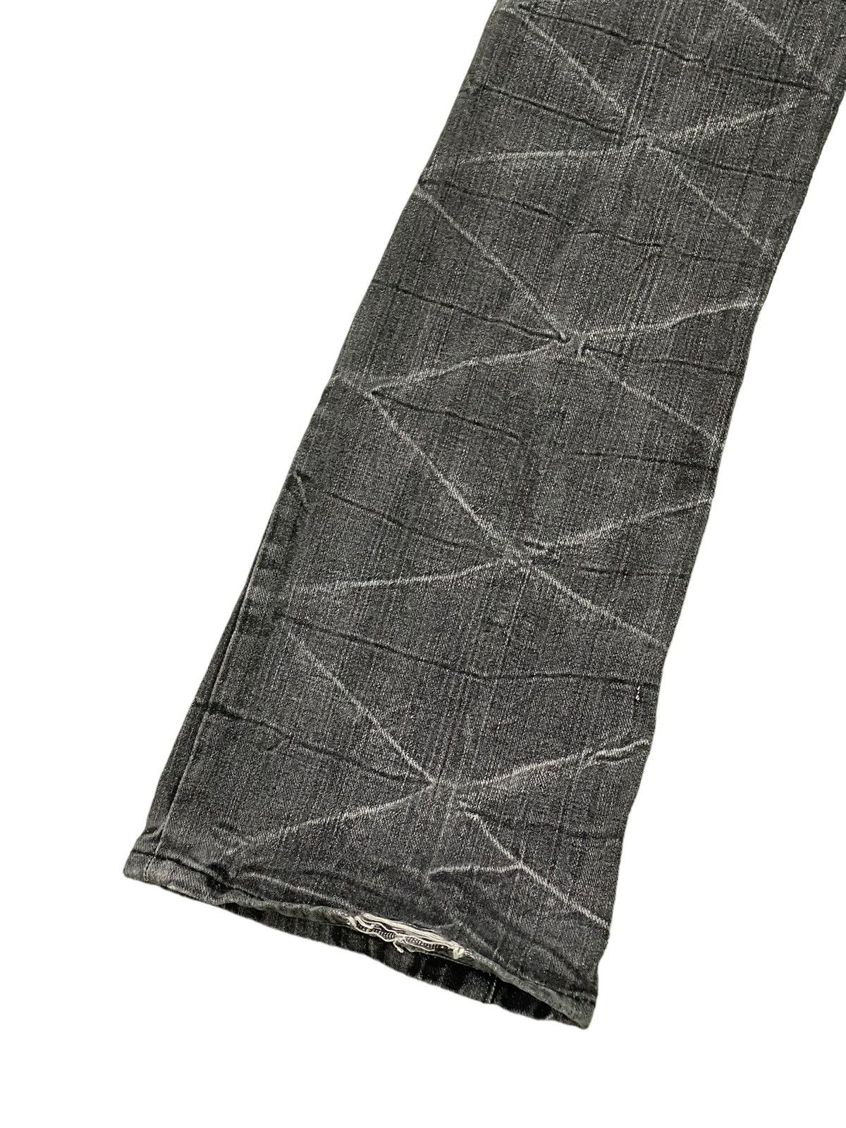 Japanese Brand Flare Jeans Sortisso Barb Wire Curv Leg Low Rise Denim 4🟦6 Size US 31 - 5 Thumbnail