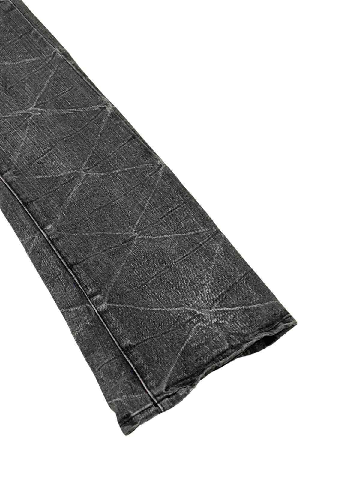 Japanese Brand Flare Jeans Sortisso Barb Wire Curv Leg Low Rise Denim 4🟦6 Size US 31 - 13 Thumbnail