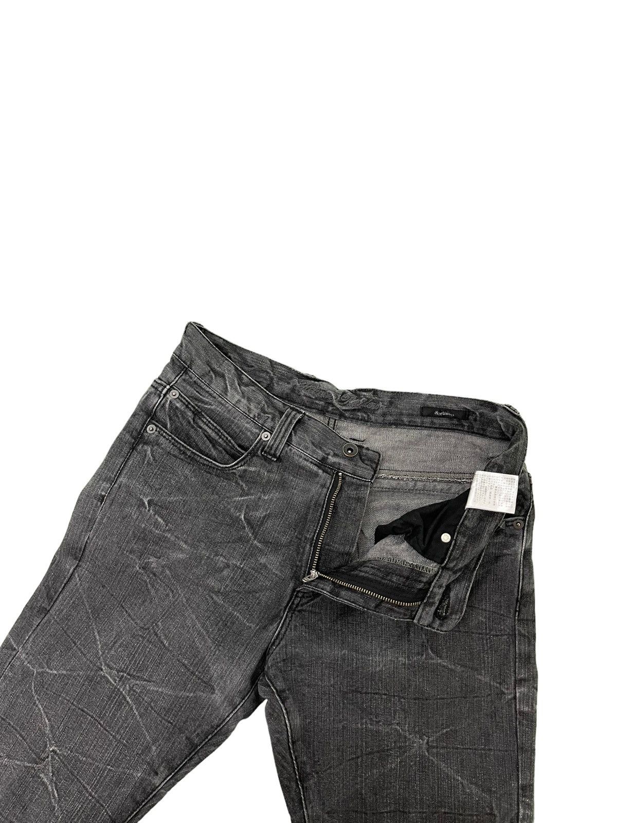 Japanese Brand Flare Jeans Sortisso Barb Wire Curv Leg Low Rise Denim 4🟦6 Size US 31 - 20 Thumbnail