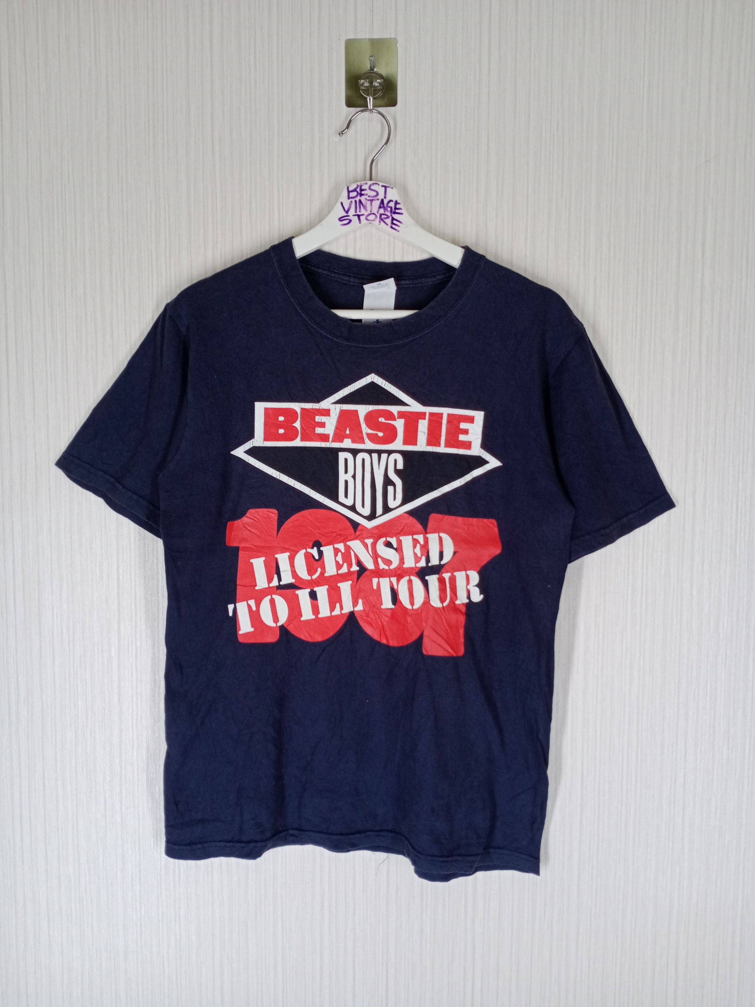 image of Band Tees x Tour Tee Vintage Beastie Boys Lecensed To I'll Tour 1987 Tee in No Colour (Size Small)
