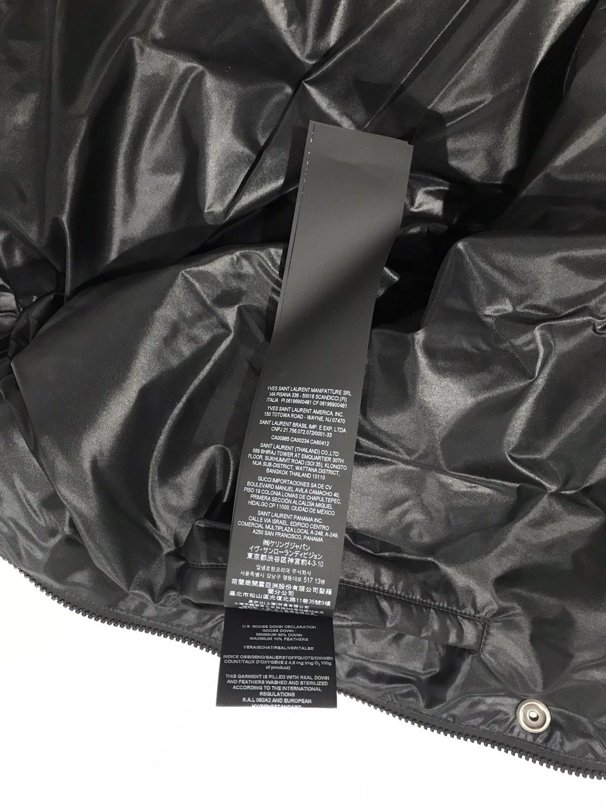 Saint Laurent Paris Saint Laurent men’s nylon puffer jacket. 52/XL. $2390 Size US L / EU 52-54 / 3 - 9 Thumbnail
