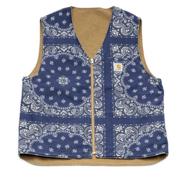 Carhartt Wip CARHARTT WIP SS21 BANDANA WORK VEST REVERSIBLE JACKET