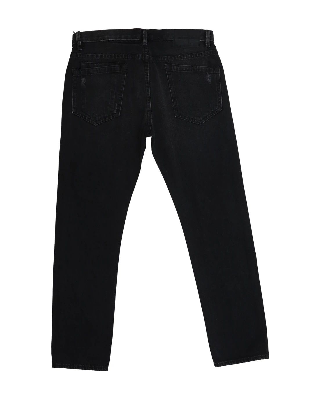Helmut Lang ⚡️QUICK SALE⚡️Helmut Lang Black Distressed Jeans Denim Size US 30 / EU 46 - 2 Thumbnail