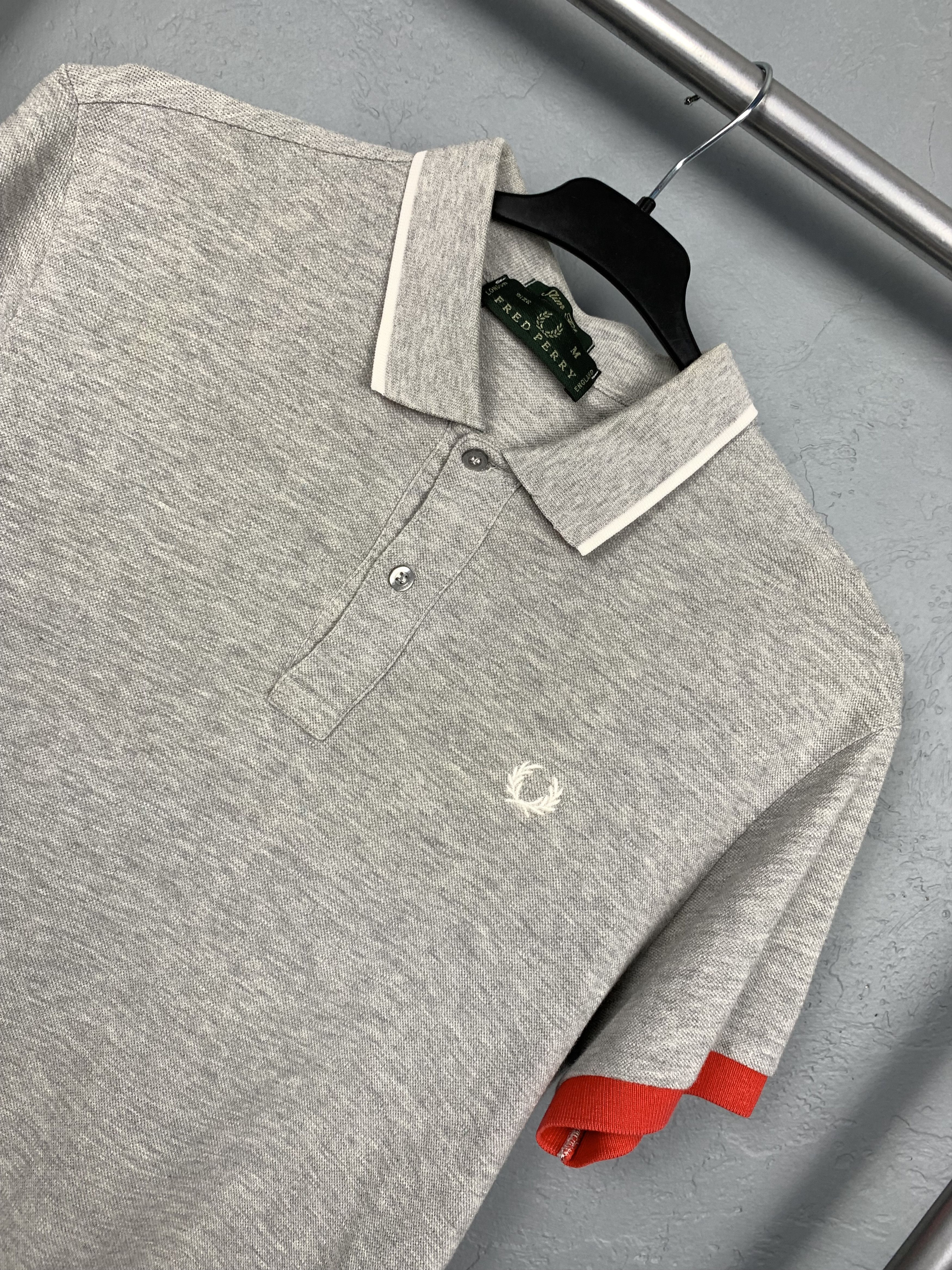 Fred Perry × Vintage Fred Perry 90s Vintage Mens Polo Shirt Size US M / EU 48-50 / 2 - 2 Thumbnail