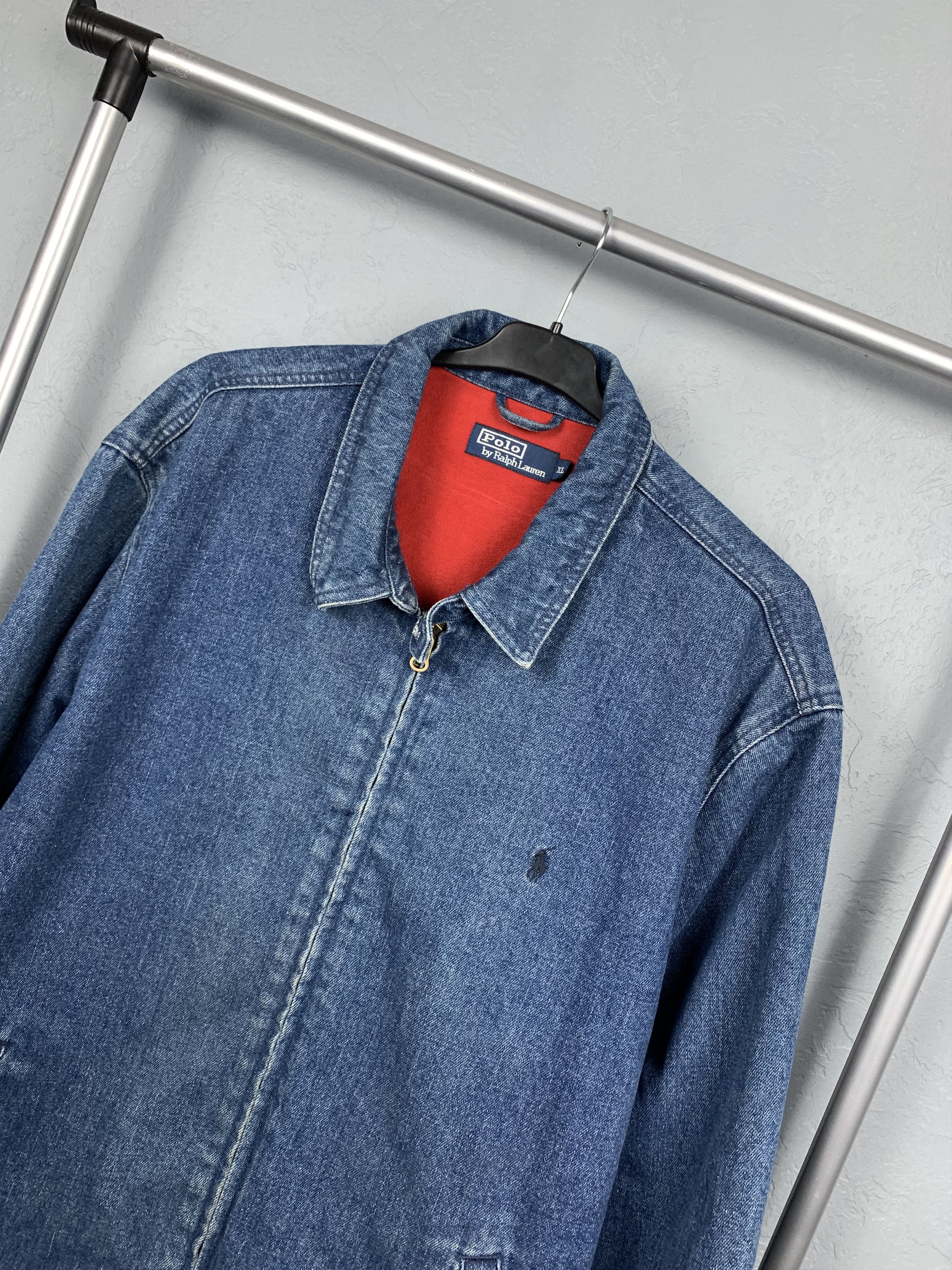 Polo Ralph Lauren Polo Ralph Lauren Vintage Denim Jacket Size US XL / EU 56 / 4 - 2 Thumbnail