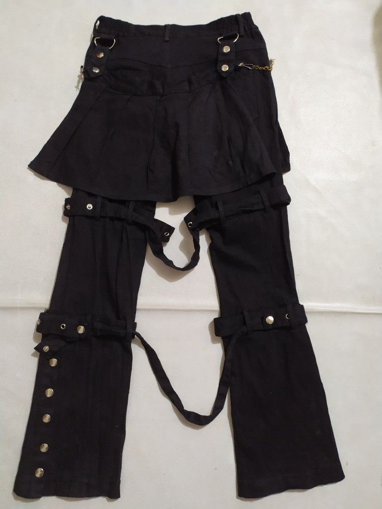 Japanese Brand × Seditionaries 🔥Ichioku Japan Bondage Punk Pants Size 29" - 5 Thumbnail
