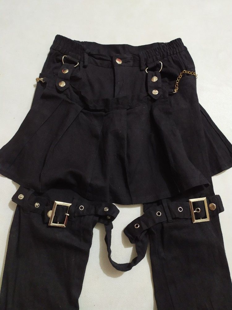 Japanese Brand × Seditionaries 🔥Ichioku Japan Bondage Punk Pants Size 29" - 2 Thumbnail